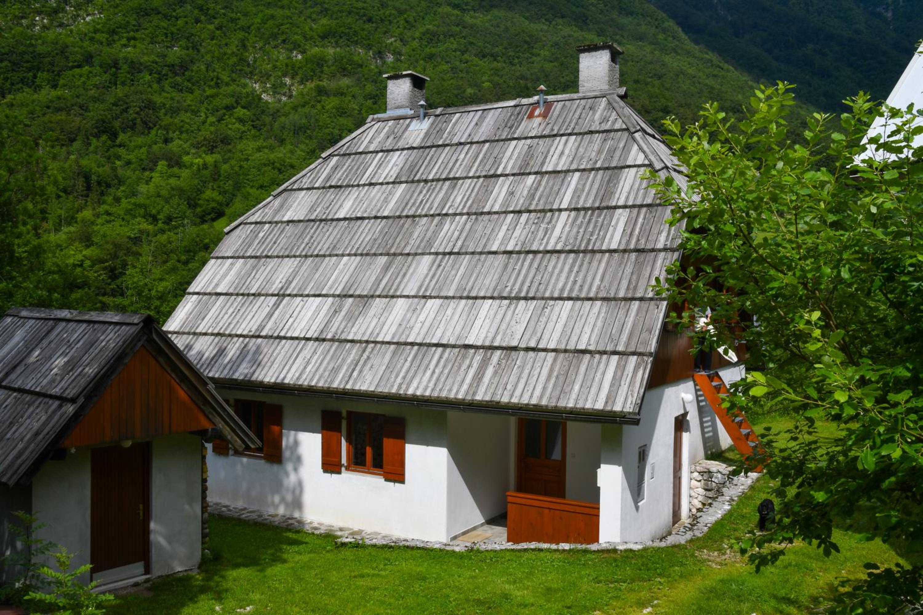 Soča House with a View - Lepena valley view 2