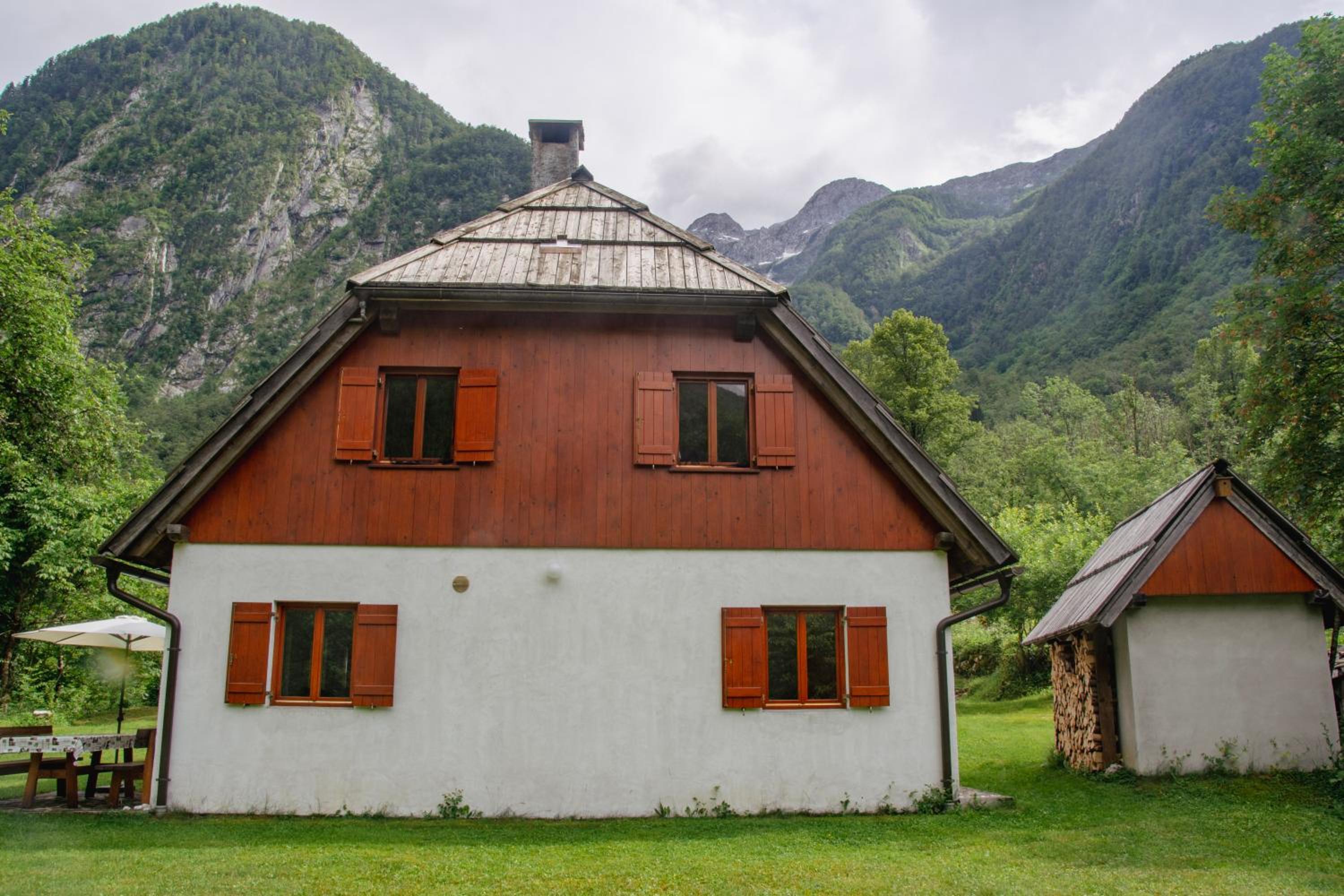 Soča House with a View - Lepena valley view 3