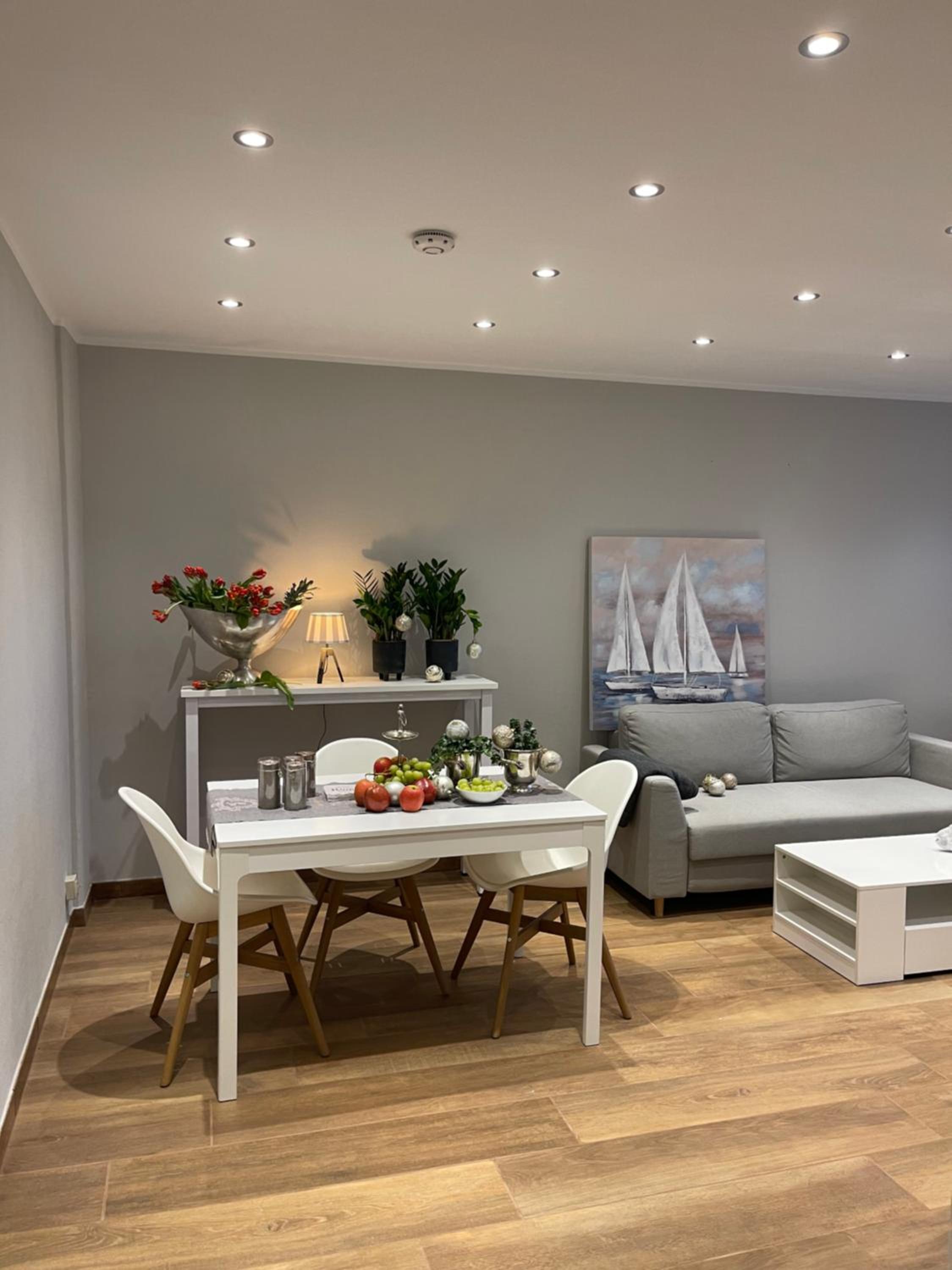 2 Zi Sonnenwohnung mit Luxusküche in der Maritim Residenz Bellevue an der Ostsee in Kiel City