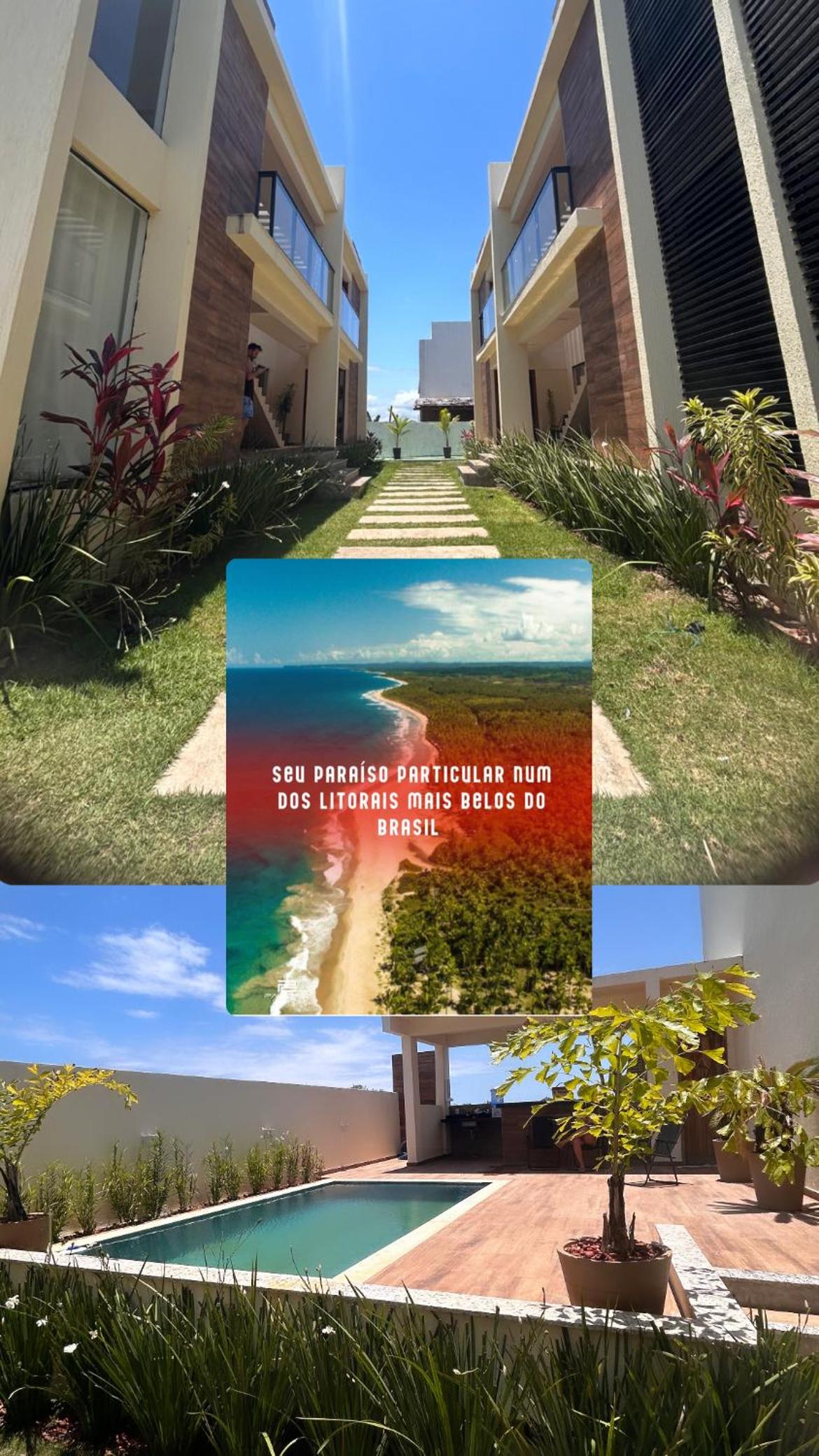 Barra grande com piscina, ar condicionado, novo , bem localizado
