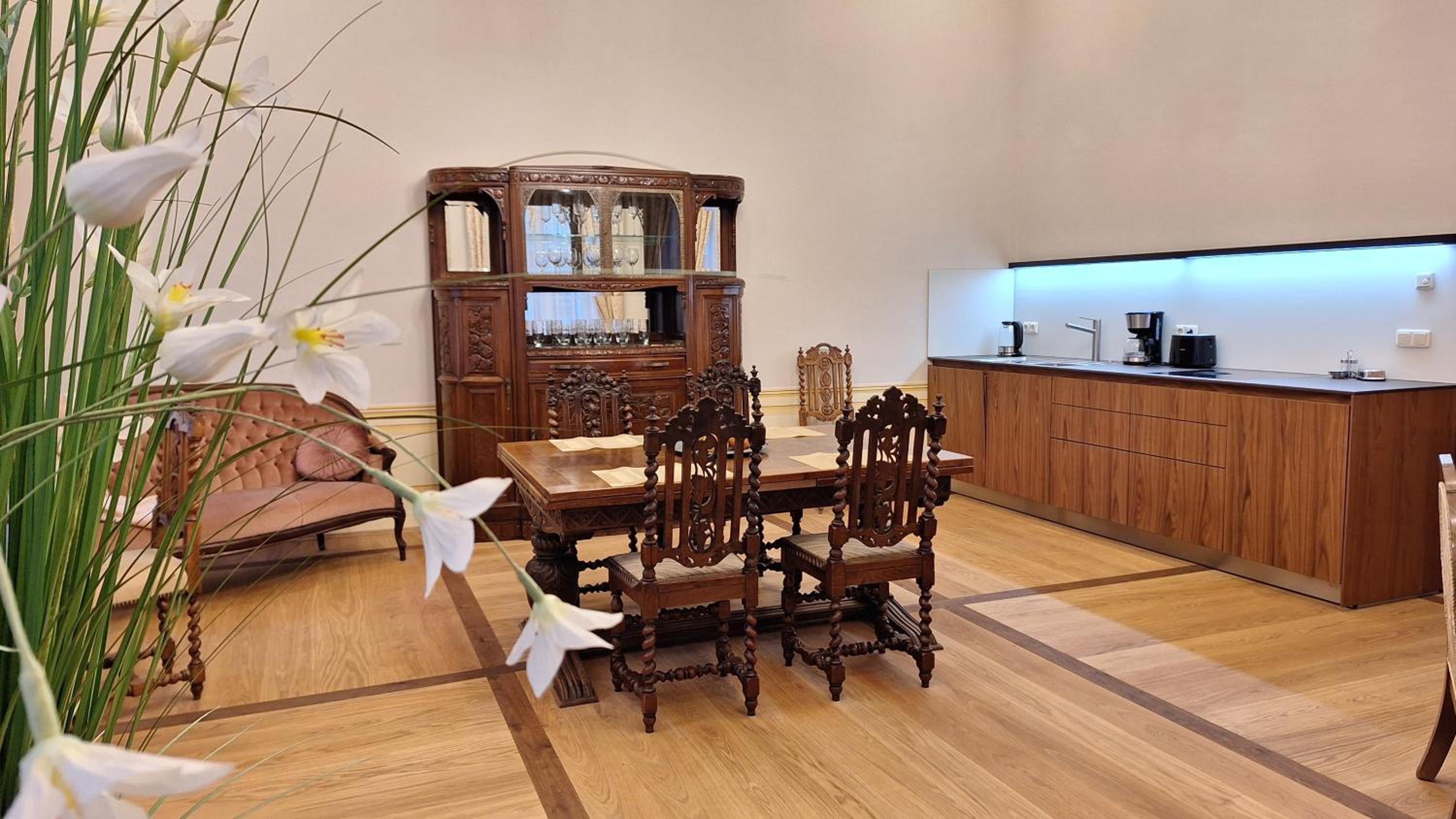Stadtpalais Königssuite maximal 2 Personen und 1 Kleinkind