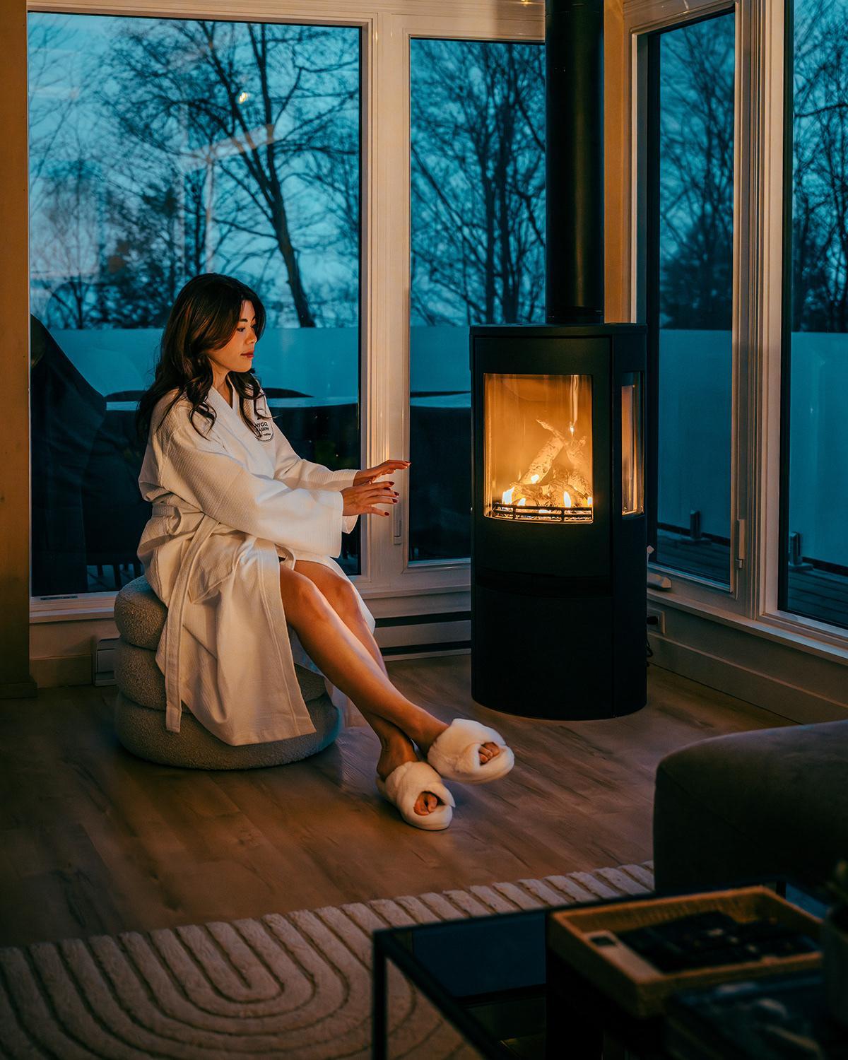 Luxury Scandinavian Retreat in Mont Tremblant with Spa