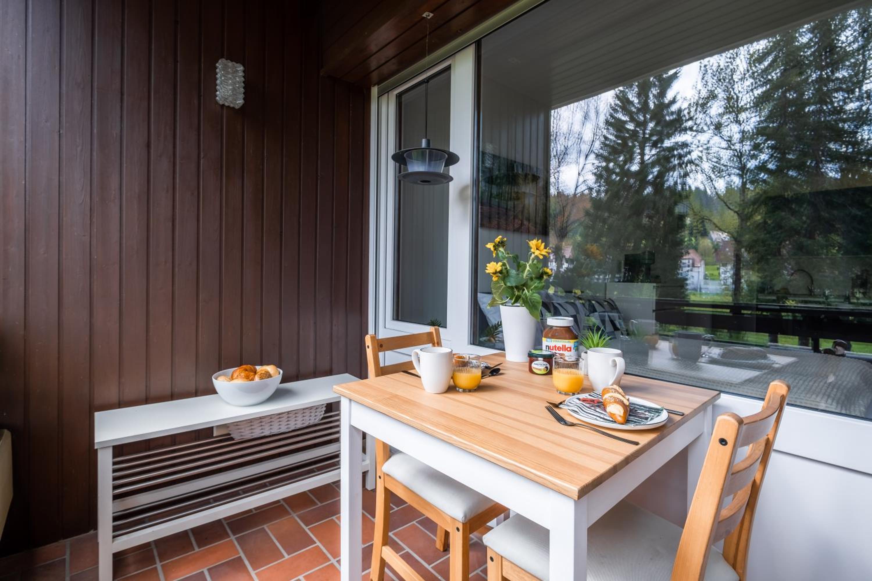 RelaxApartments BLACK FOREST EMOTION mit Sonnenbalkon mit Blick auf den Kurpark, schnelles Internet, Nähe Triberger Wasserfälle, für bis zu 2 Personen