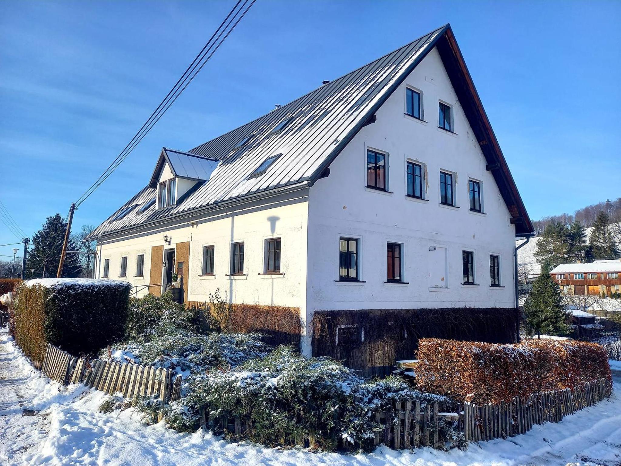 Jizerské hory, apartmány, zahrada, parkování zdarma
