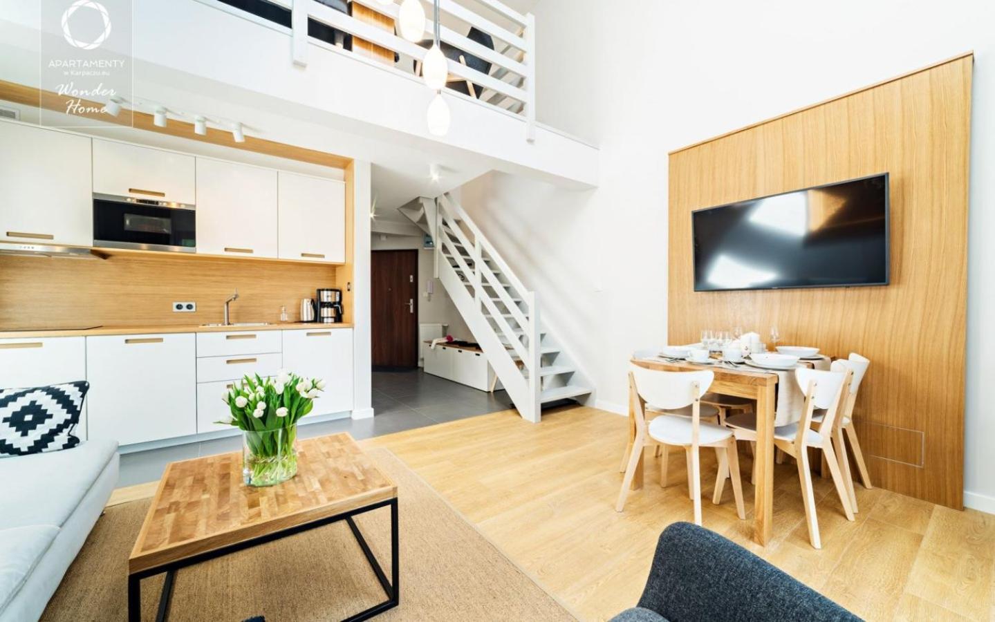 Wonder Home Residence - Apartamenty z balkonami i ogródkami, blisko stoku narciarskiego Karpatka i szlaków turystycznych
