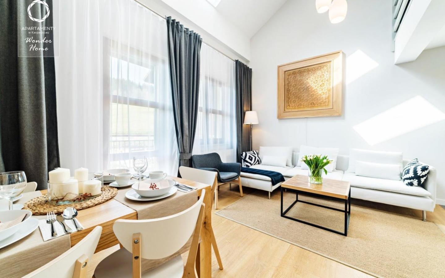 Wonder Home Residence - Apartamenty z balkonami i ogródkami, blisko stoku narciarskiego Karpatka i szlaków turystycznych