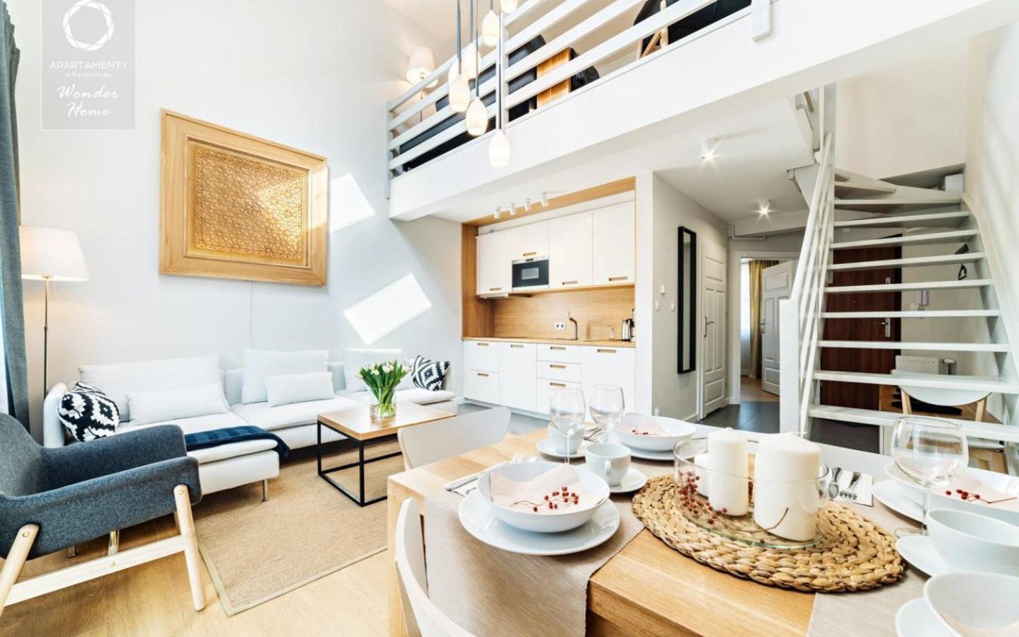 Wonder Home Residence - Apartamenty z balkonami i ogródkami, blisko stoku narciarskiego Karpatka i szlaków turystycznych