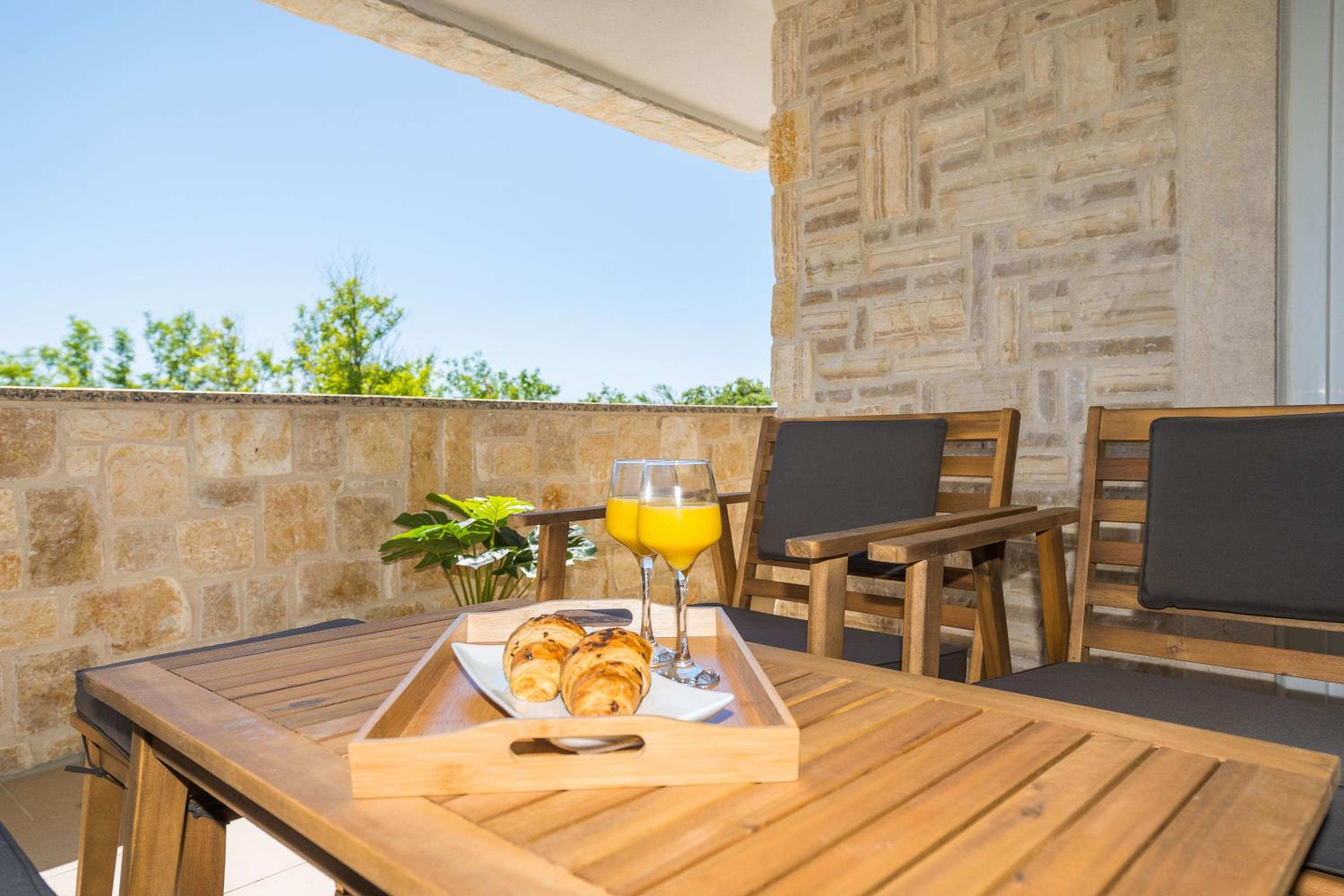 New stone villa with pool near the sandy beach by Traveler tourist agency Krk ID 2372 br 1 view 3