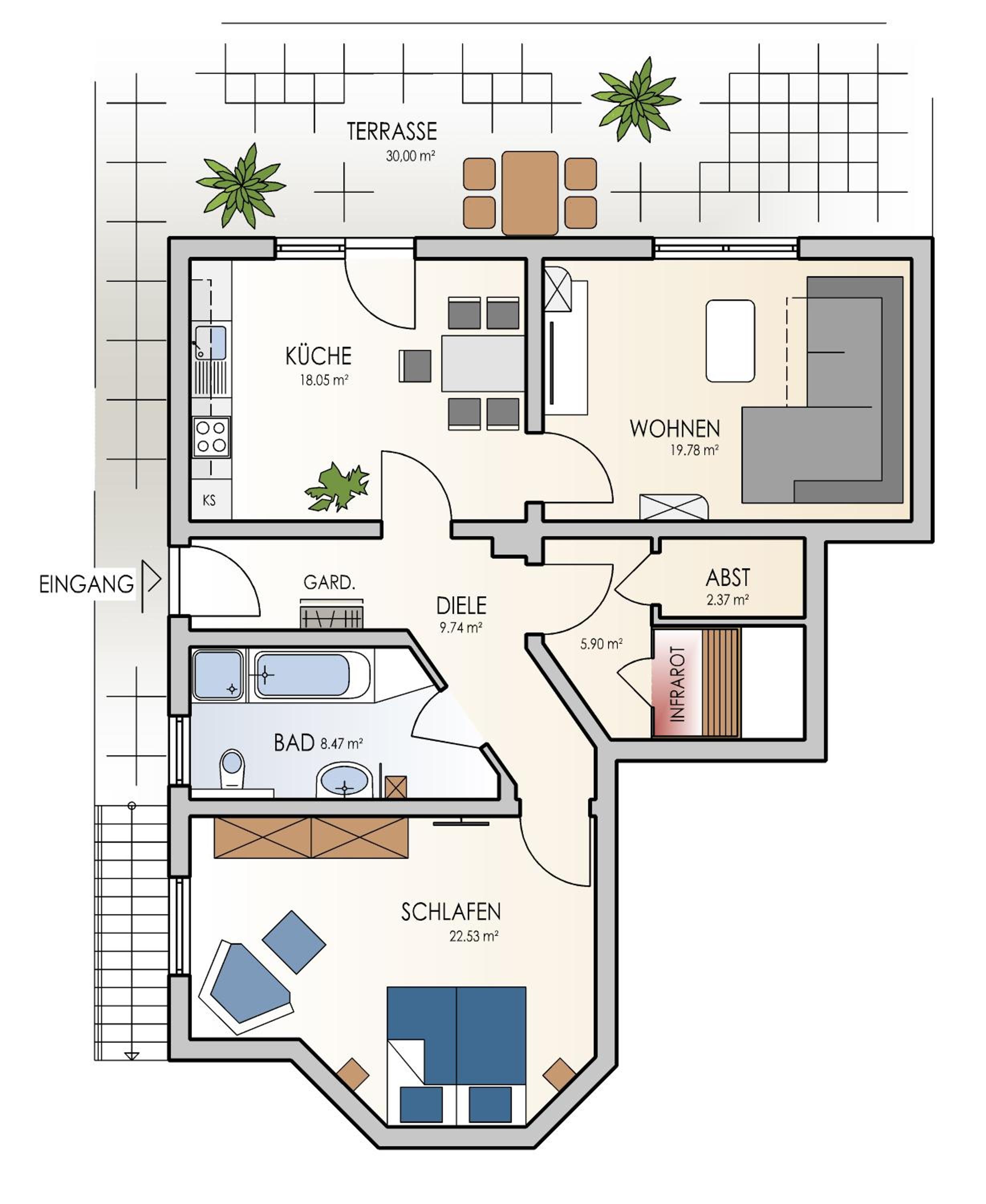 Ferienwohnung Fibbes 4-Sterne