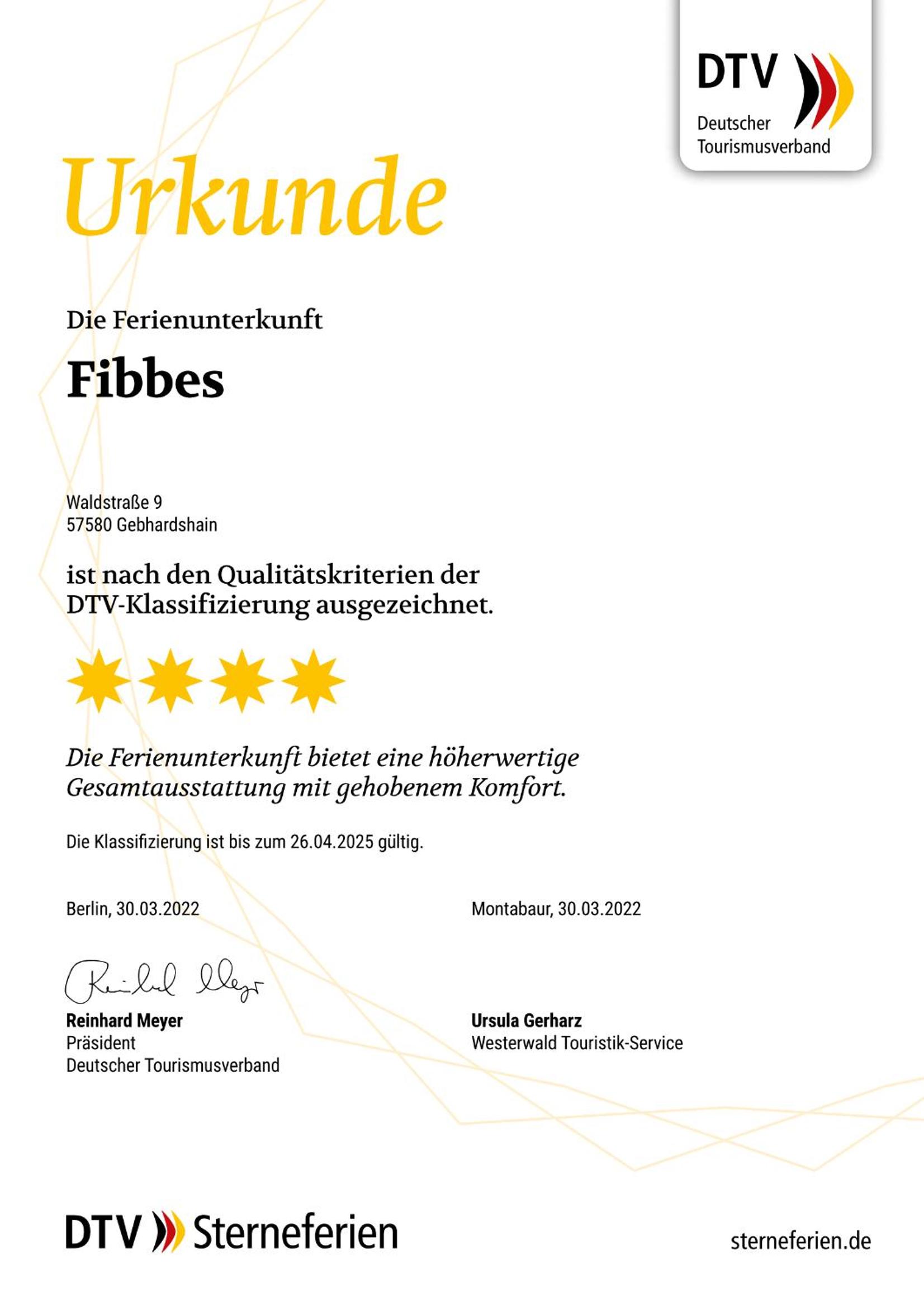 Ferienwohnung Fibbes 4-Sterne