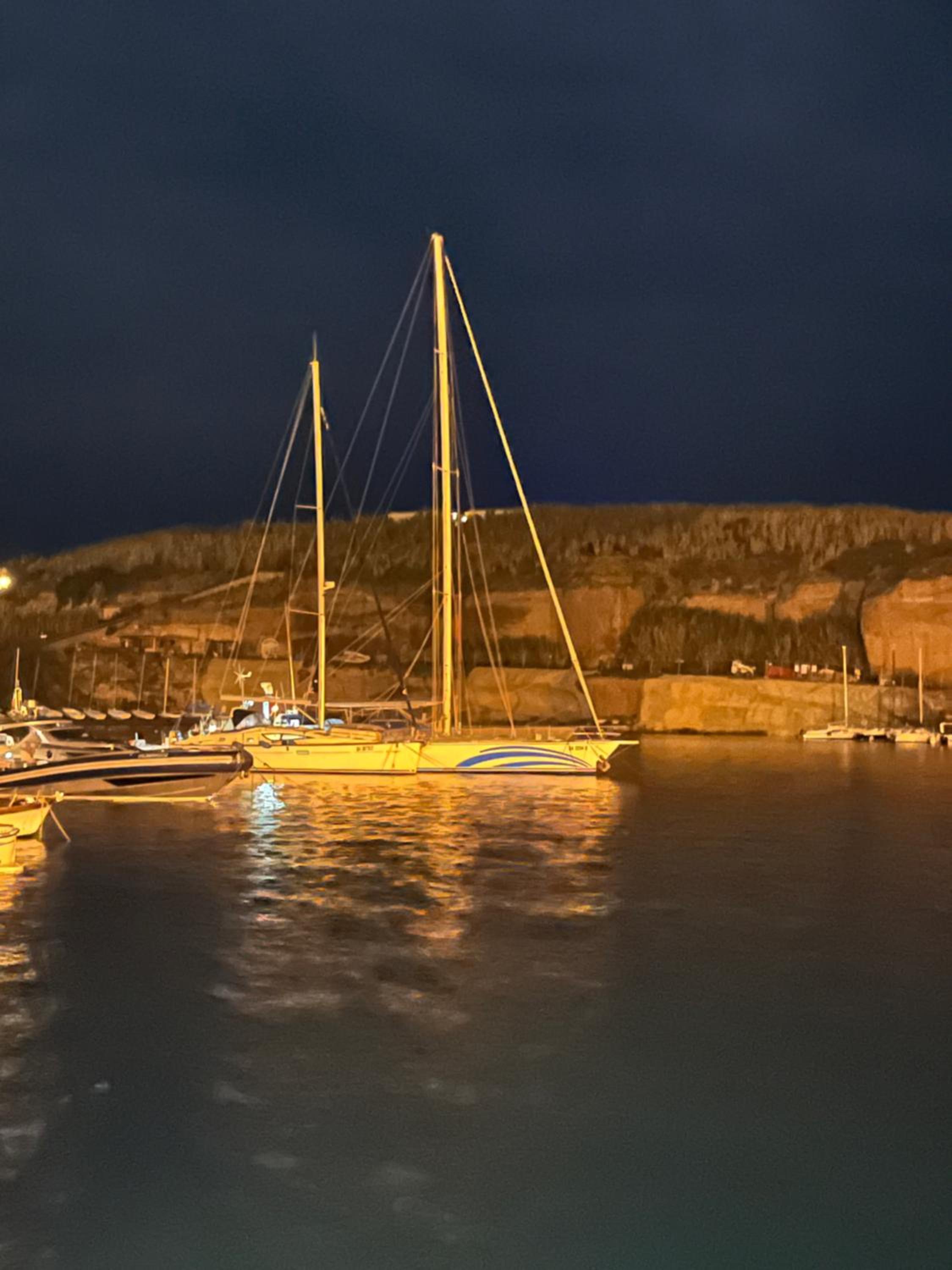 Barca a vela Pepe view 2