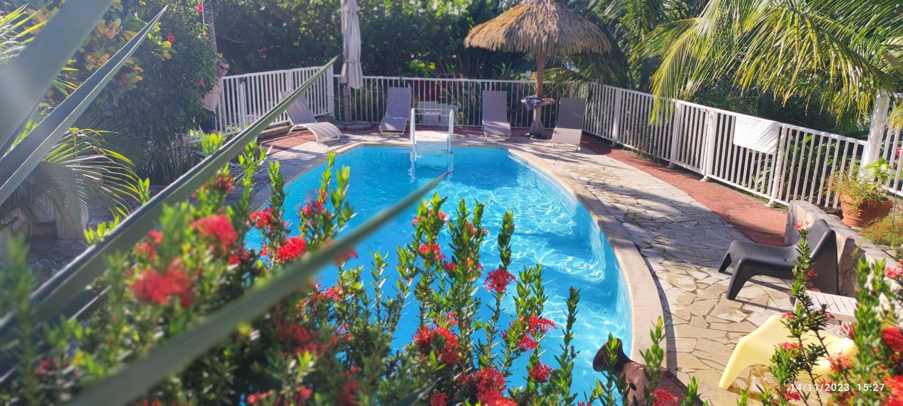 TI SOLEY Bungalow tropical avec piscine, terrasse, clim à Bouillante view 3