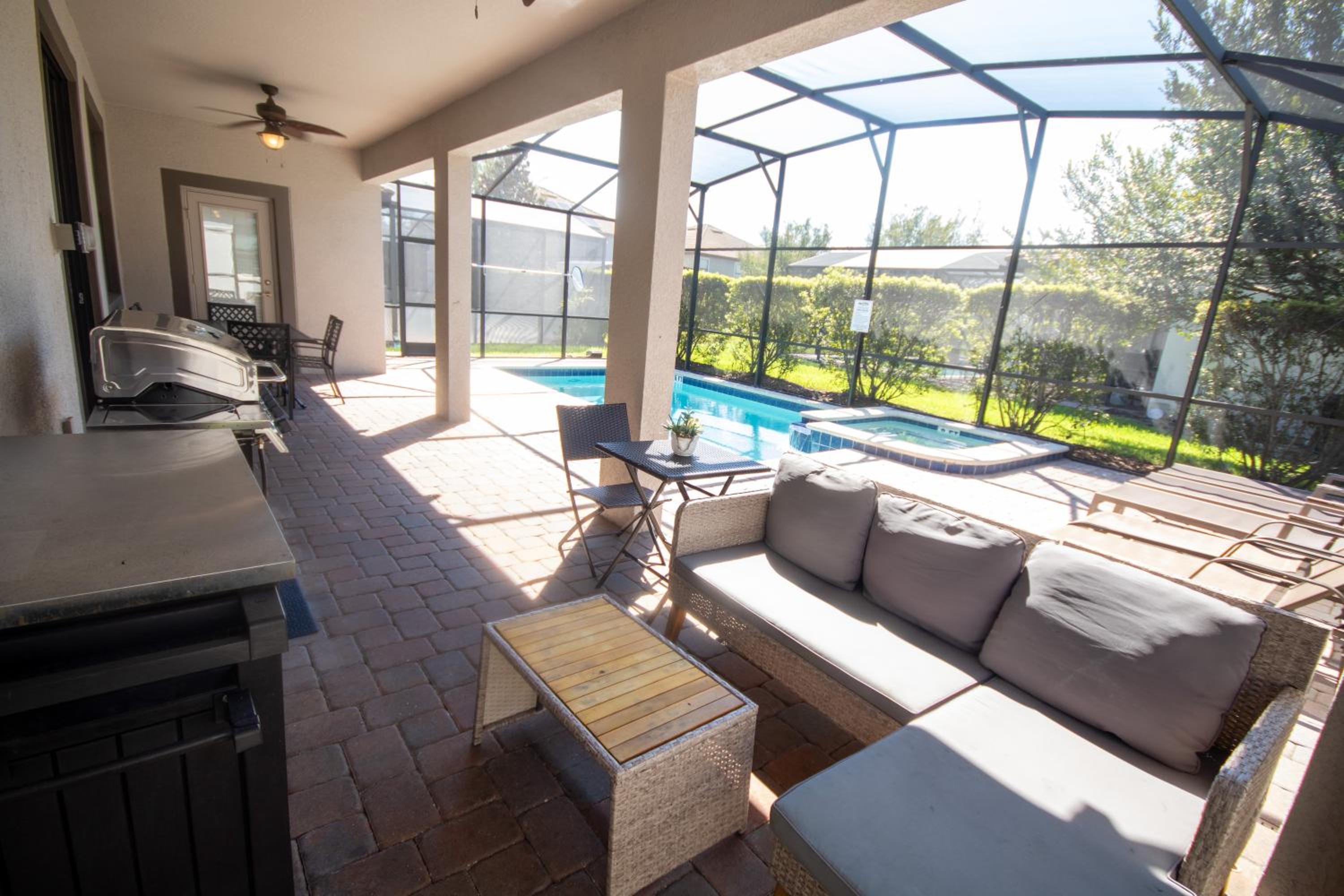 Complete 6BR6BA Vacation Home with Private Pool Game Room CG9162 view 4