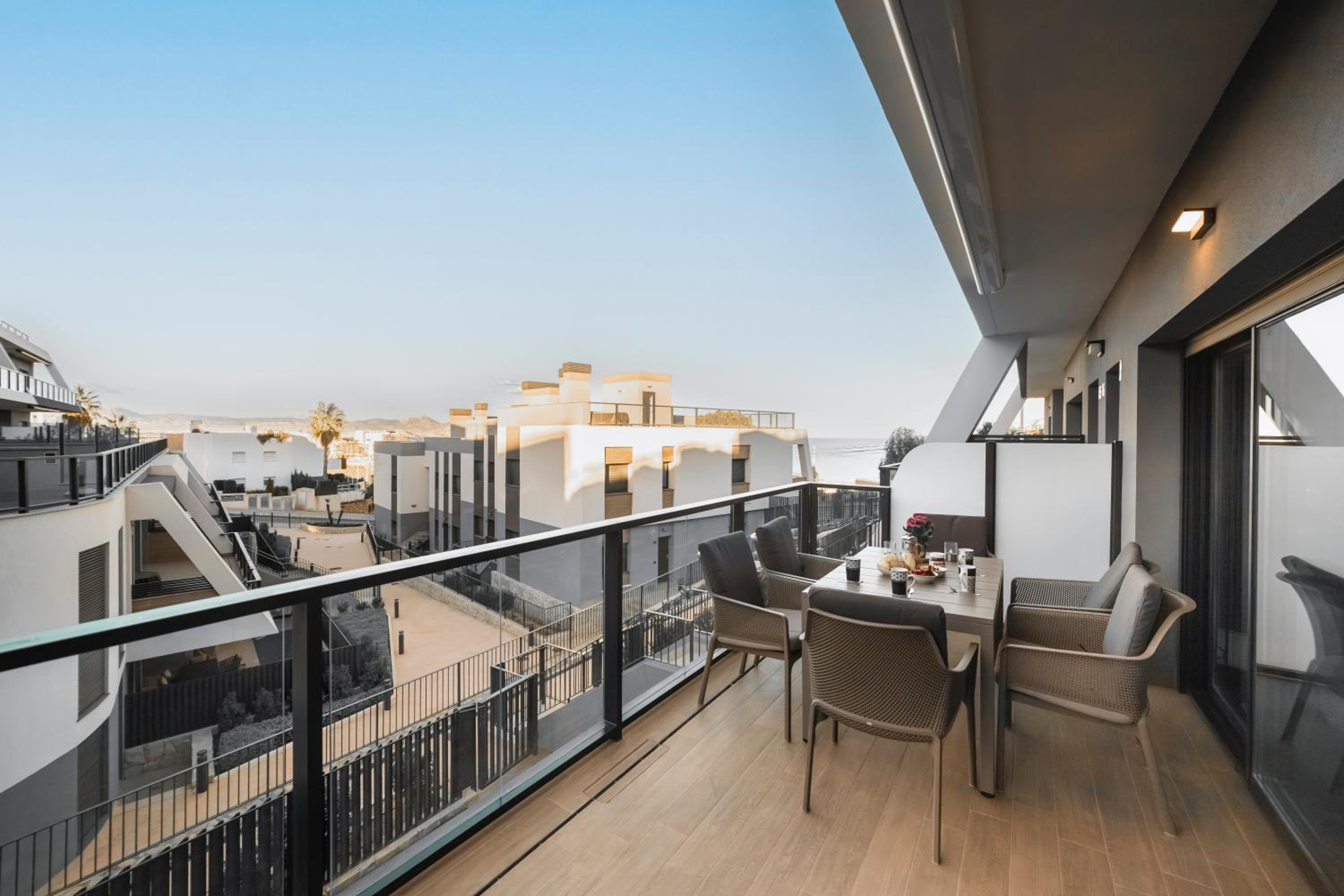Apartment in Gran Alacant with Sea View, AC, pool view 5