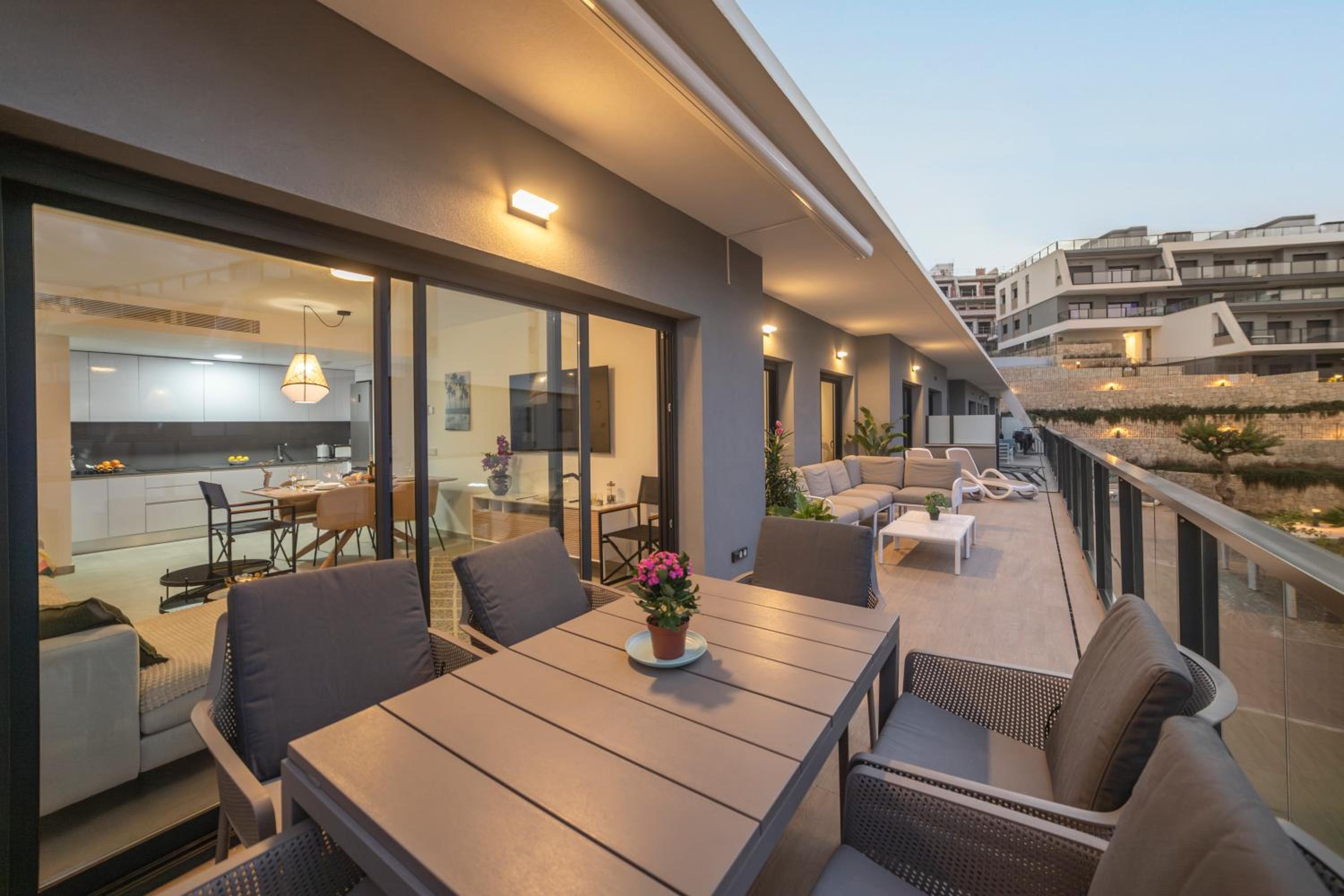 Apartment in Gran Alacant with Sea View, AC, pool view 3