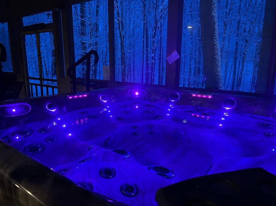 Woodshores Retreat - cozy retreat, hot tub, Lk MI view 5
