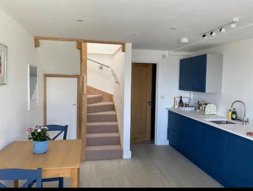 Stunning little house, 2 mins from Lyme Regis beach with a sea view Sleeps 4 free parking,small dog welcome view 3