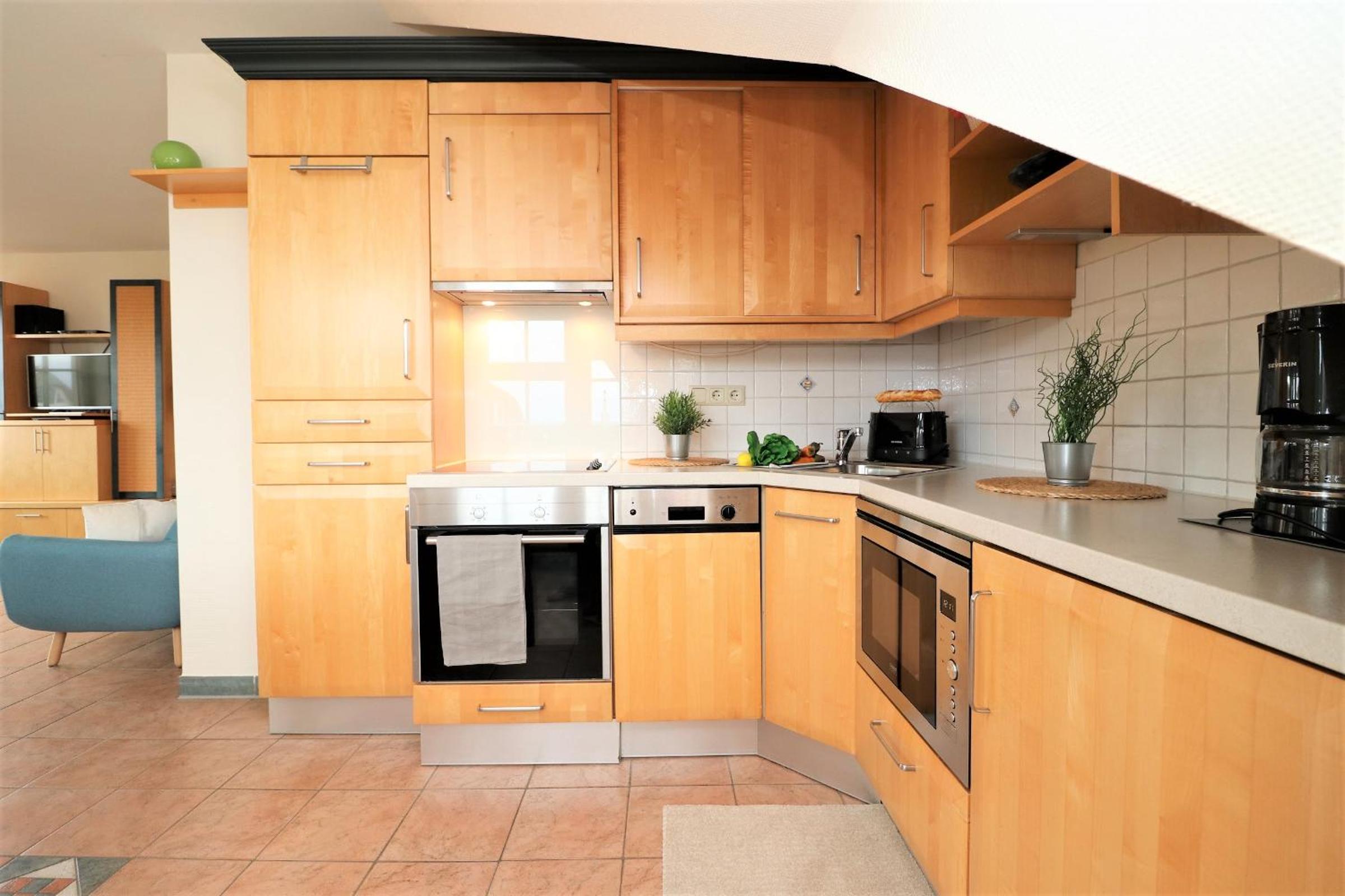 Birkenhof App 34 en Wustrow — kitchen