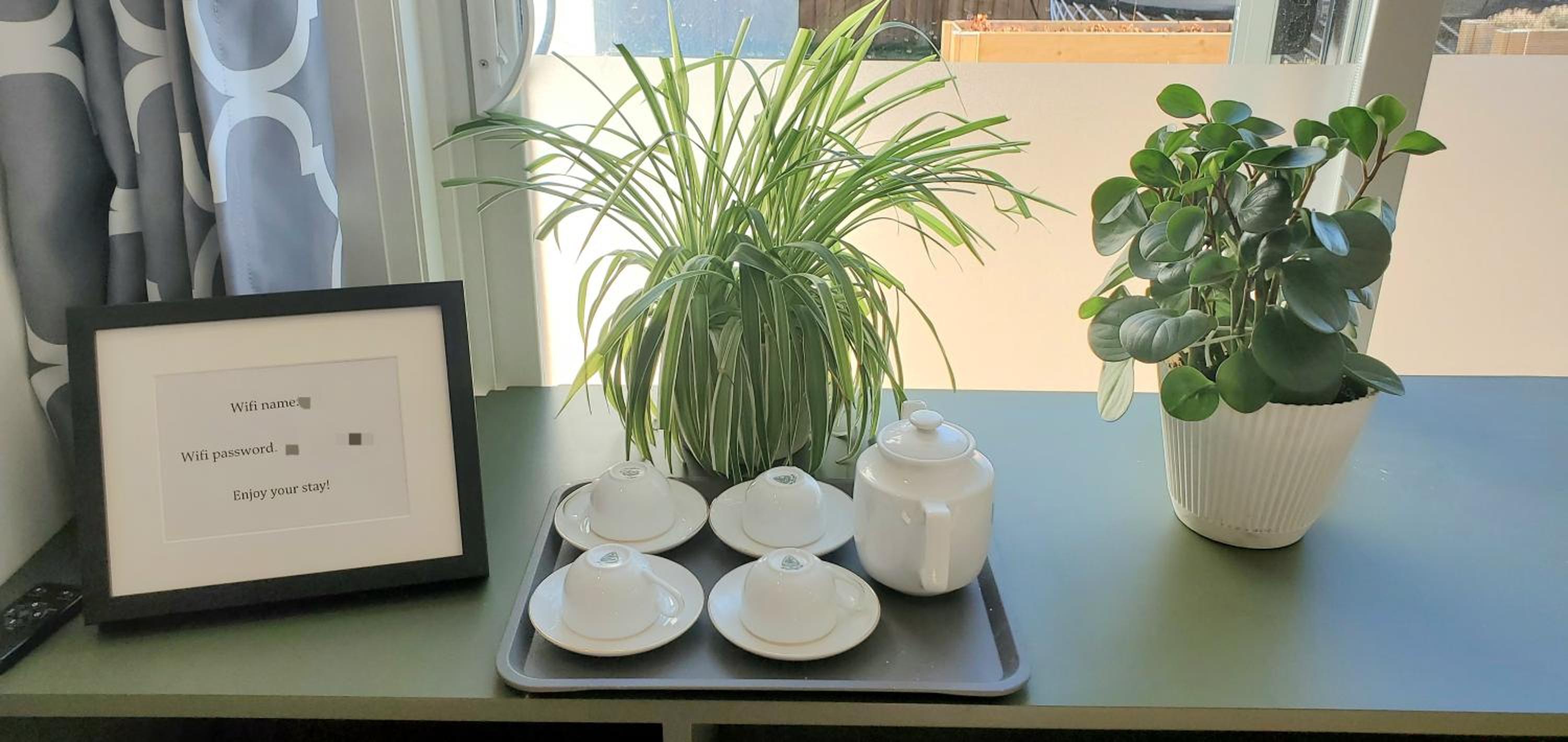 Private apartment with garden, 25 min to Downtown
