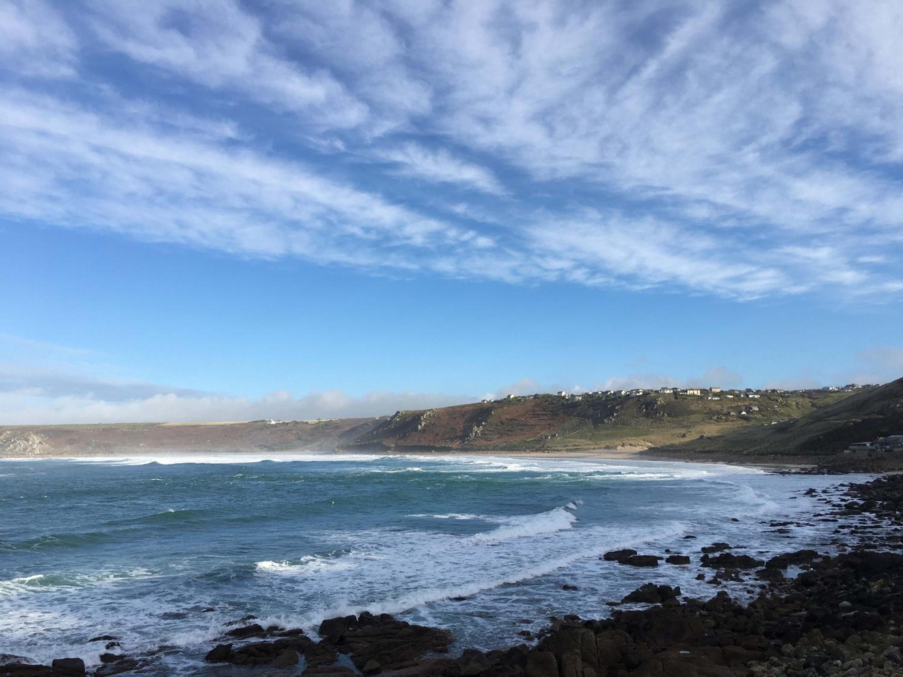 The Little Beach House, Sennen Cove view 2