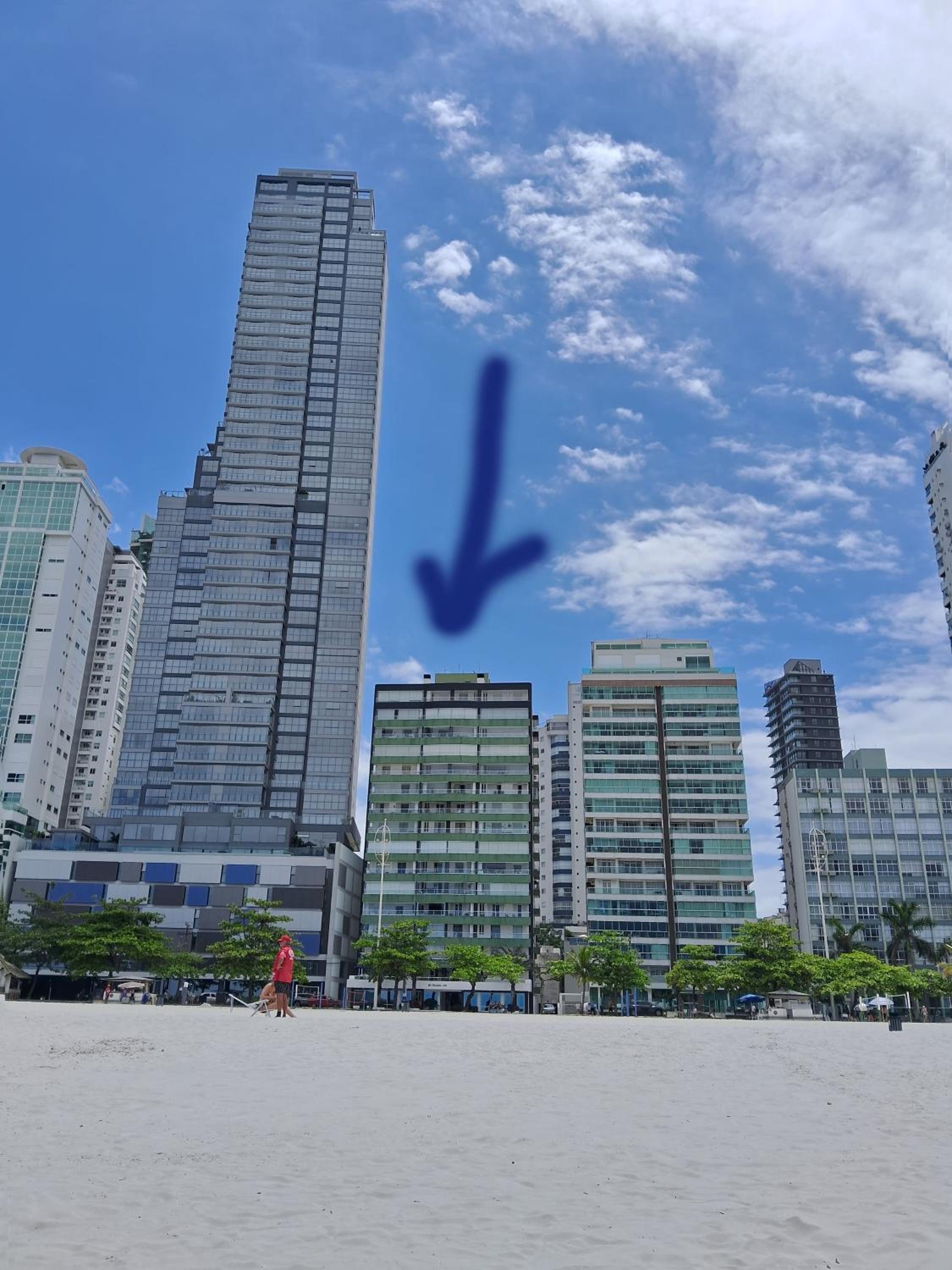 Itajaçu Frente Mar vista Lateral BC