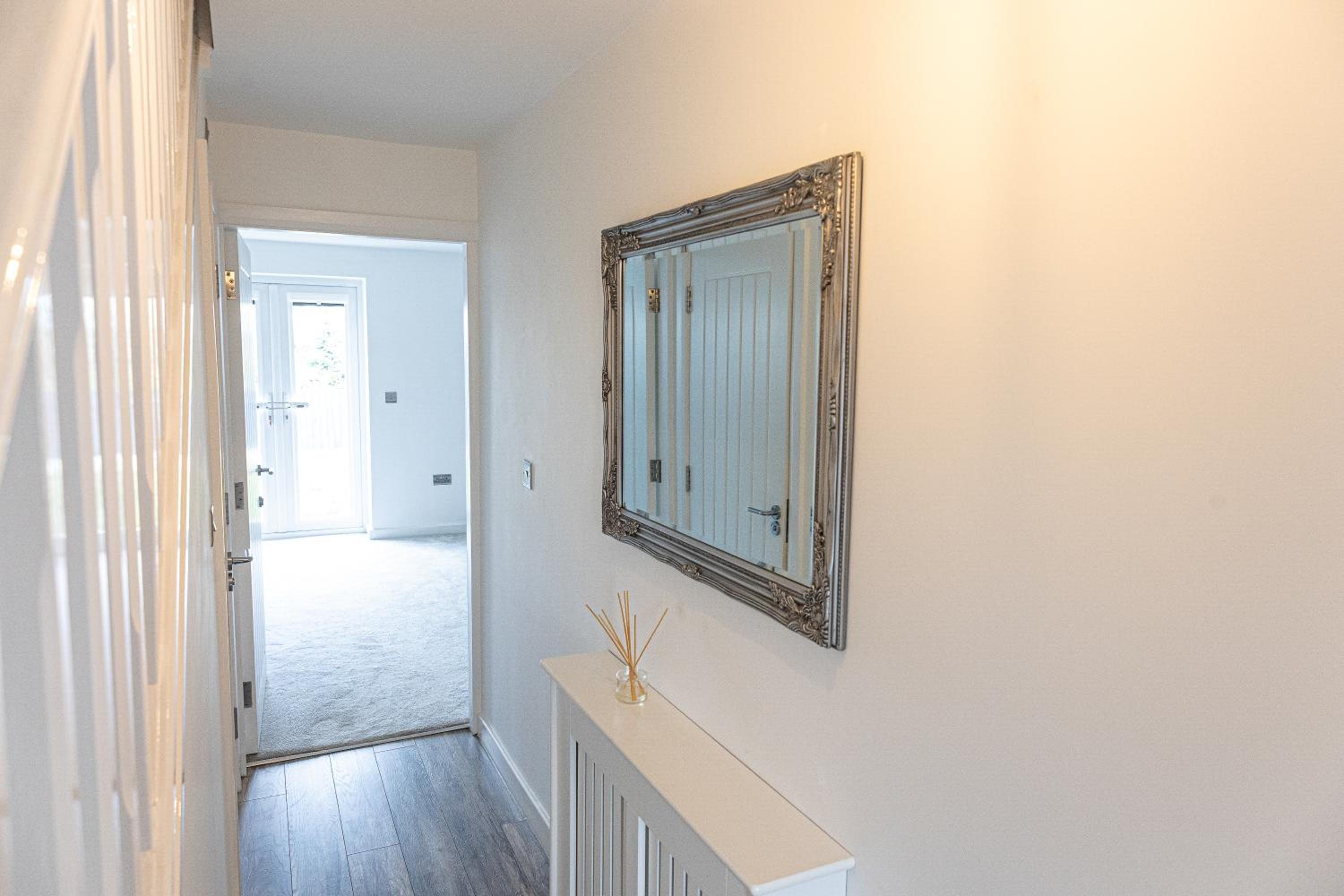 Private room in a new build view 3