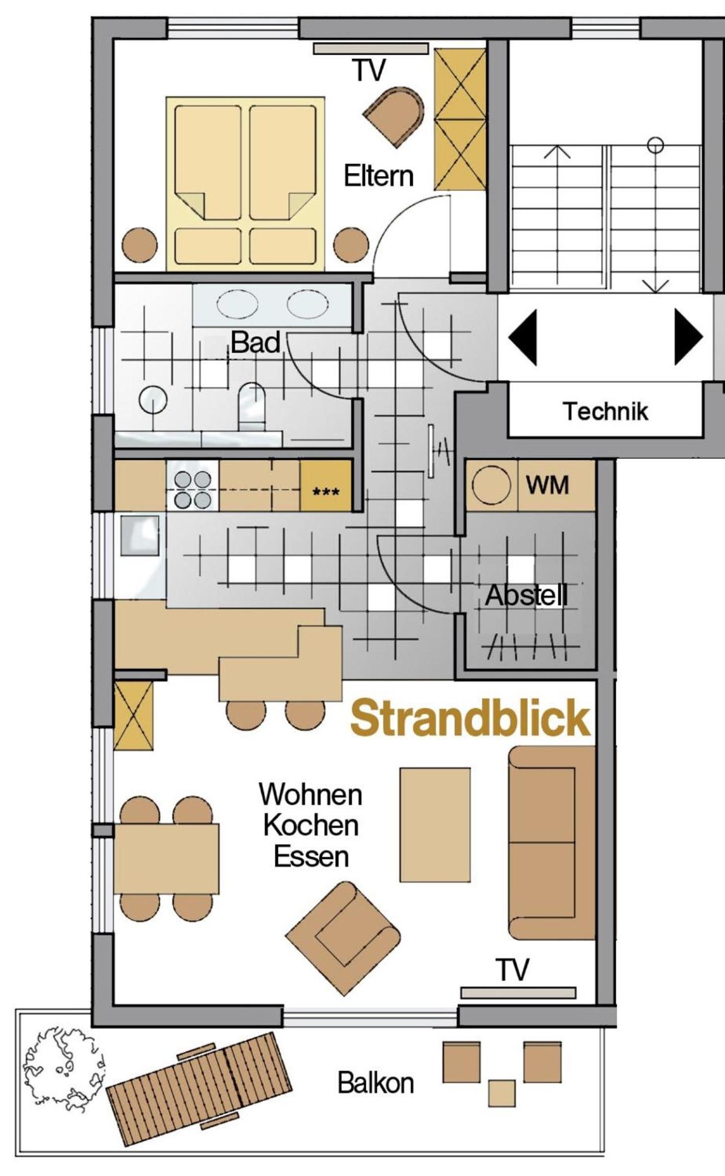 Beach House Strandblick