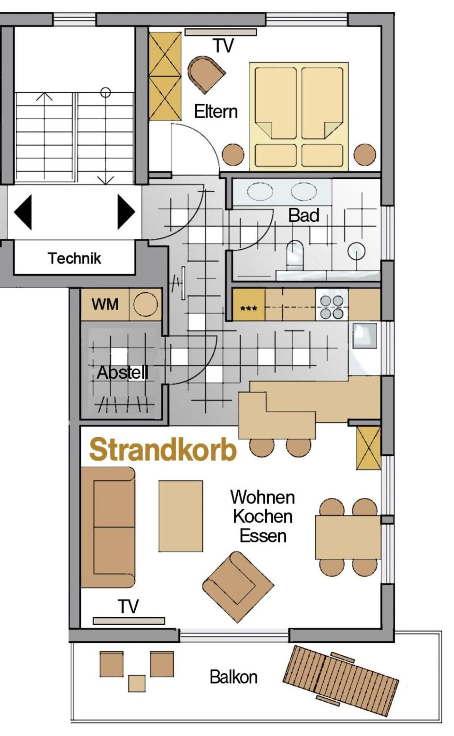 Beach House Strandkorb