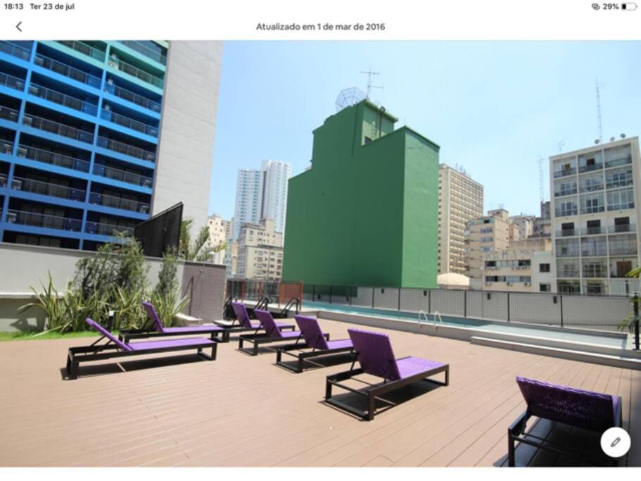 Estúdio com vista incrível no famoso Ed Brasil