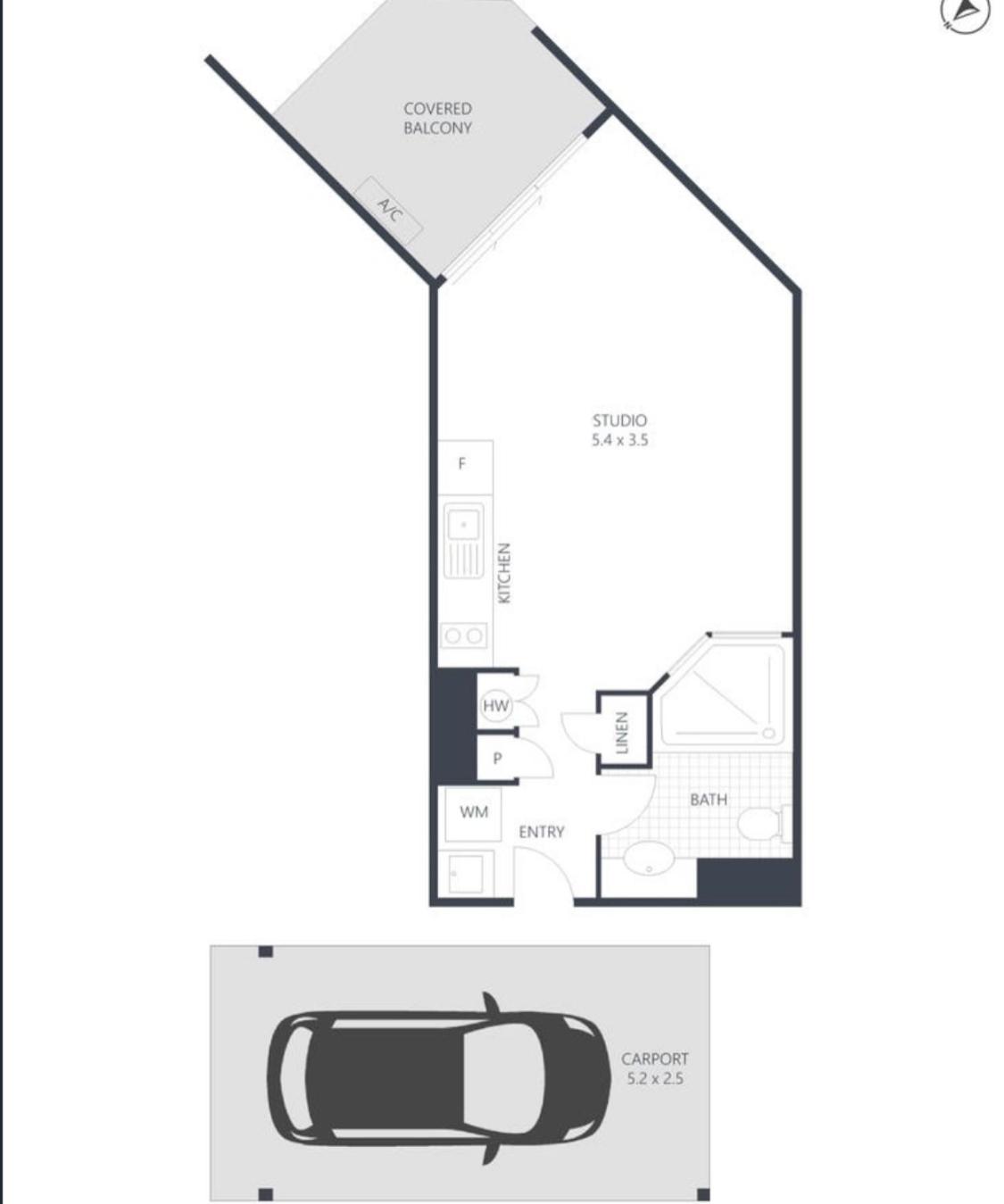 Studio King 314 at Alexandra Beach Resort