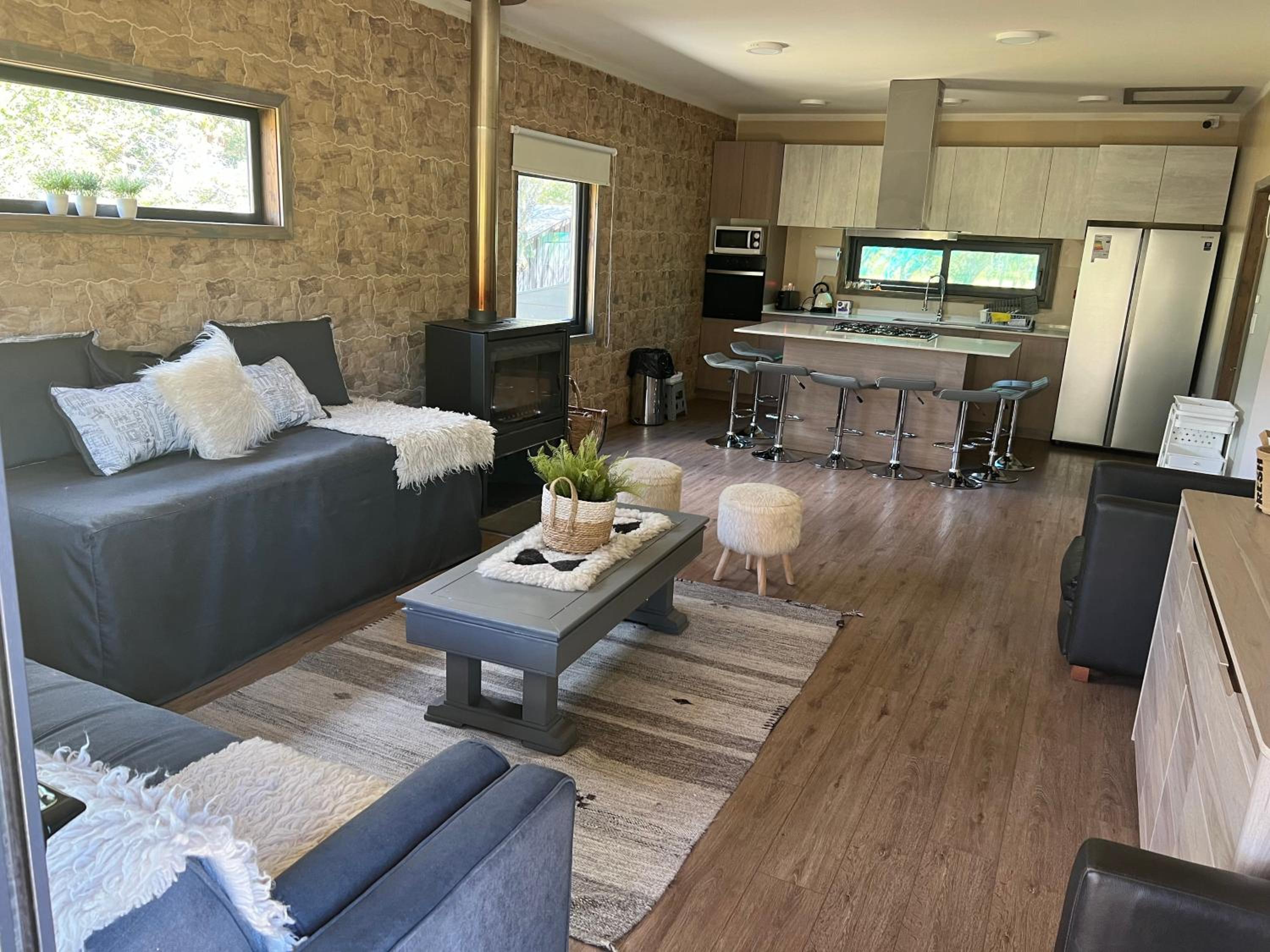 Amplia Casa Malalcahuello 10pers 3piezas full Wifi Starlink
