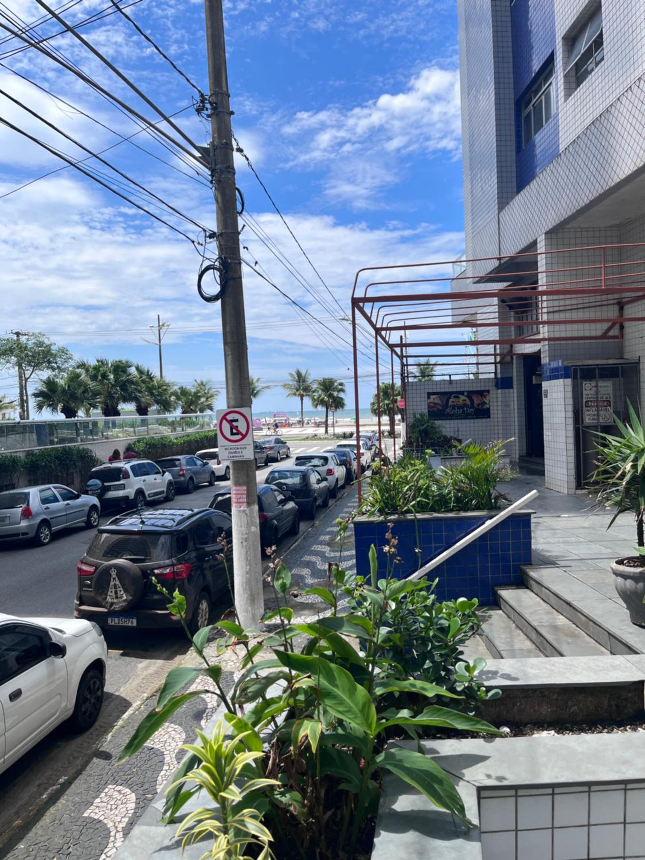 Apartamento vista para praia