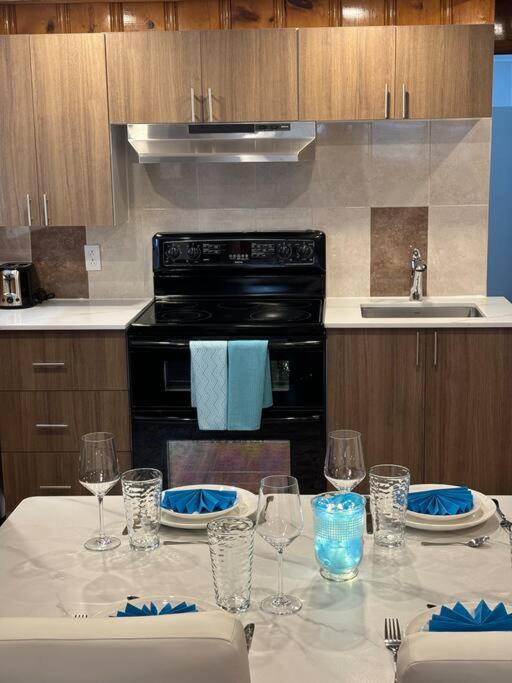 Cozy Spacious Work Friendly Lotus with Garden View High speed free Wi Fi and Parking Adjacent to Downtown Montreal