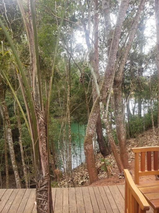Cabana em Ouro Preto: represa mata caiaque e bike