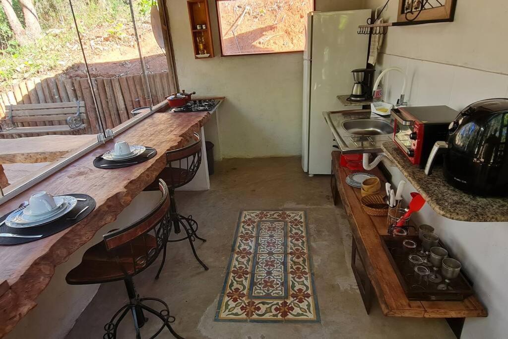 Cabana em Ouro Preto: represa mata caiaque e bike