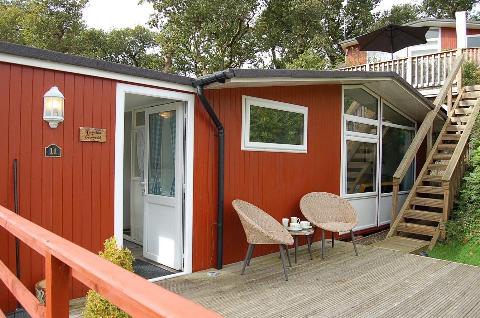 Bryniau Gwyrdd Chalet 11 Happy Valley view 3