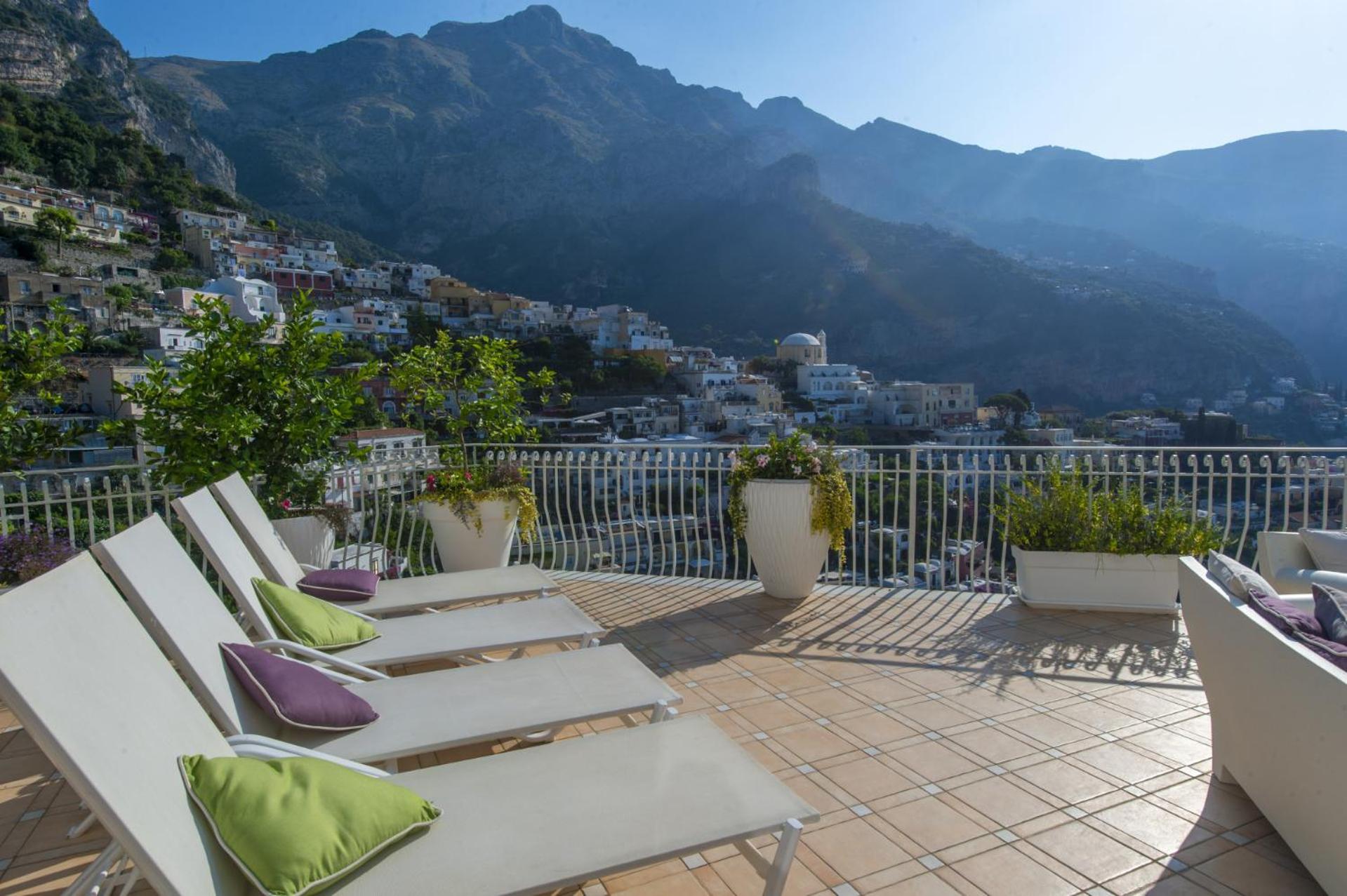 Villa Il Canto - Teloni en Positano — balance & terrace