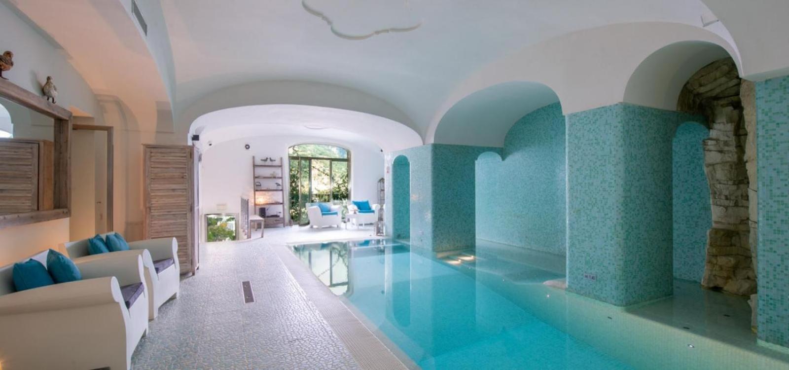 Villa Il Canto - Teloni en Positano — recepcion & lobby