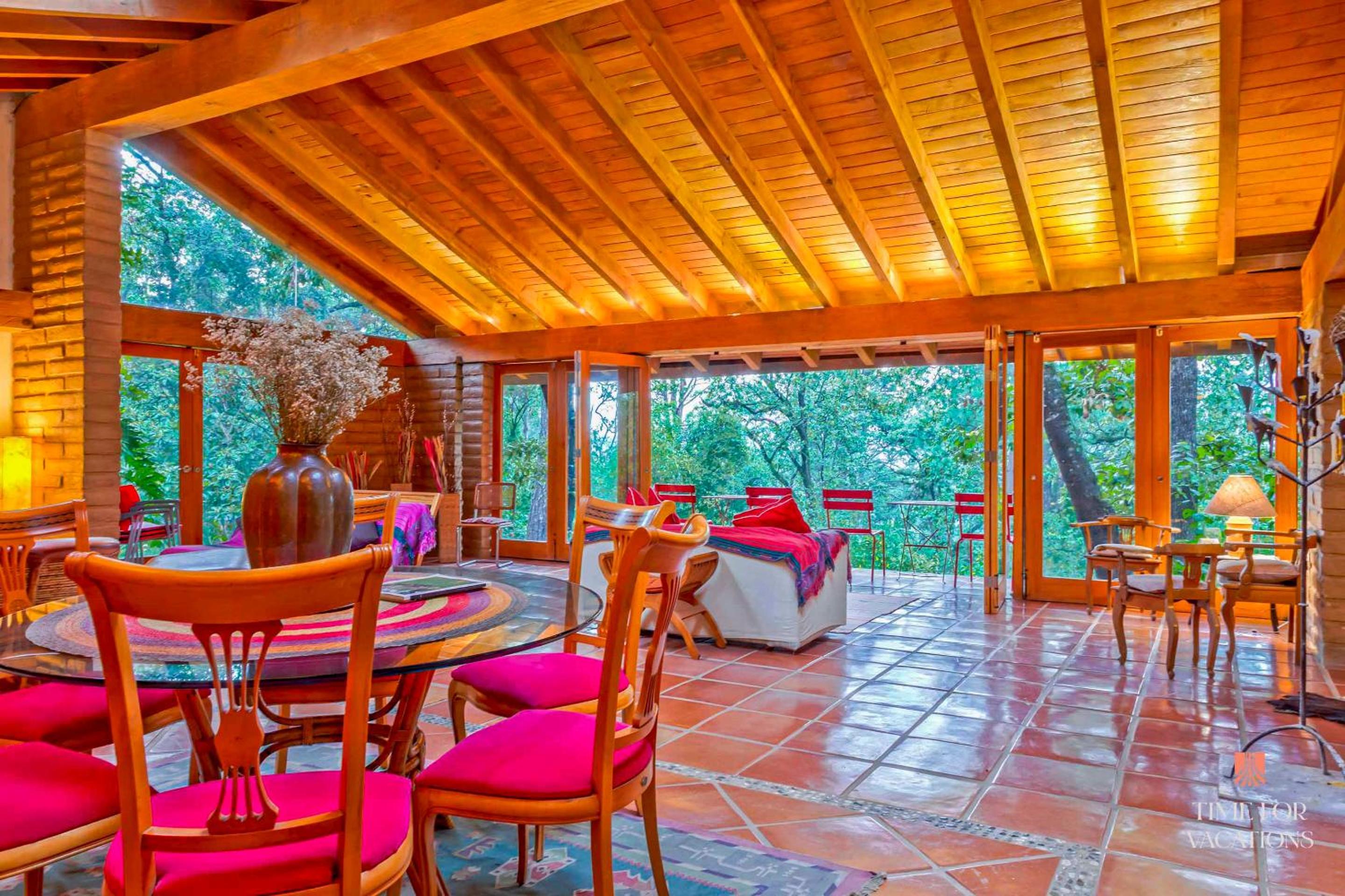 NEW Unique Home on 20 Acres Private Lake BBQ view 3