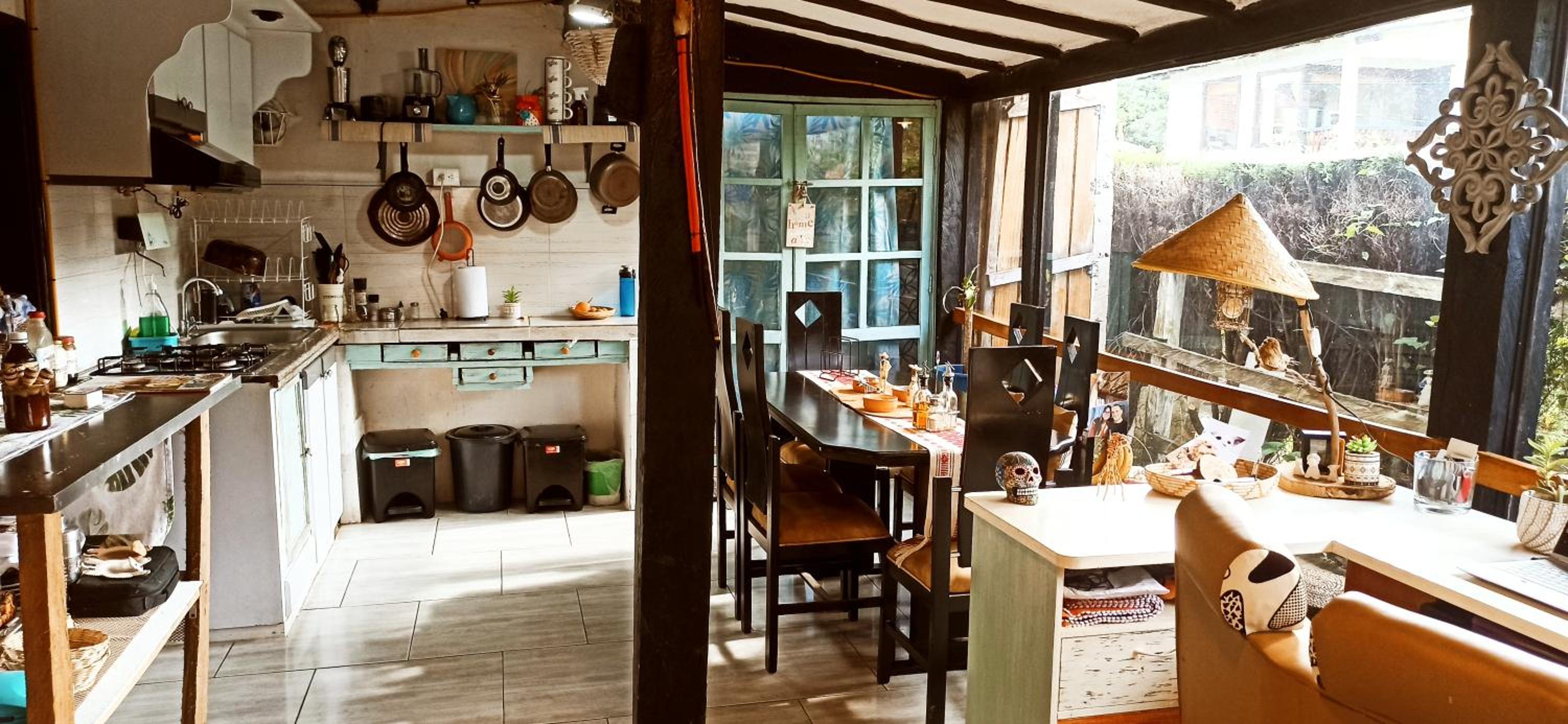 Cabaña del Vitruvio cerca termales de Paipa