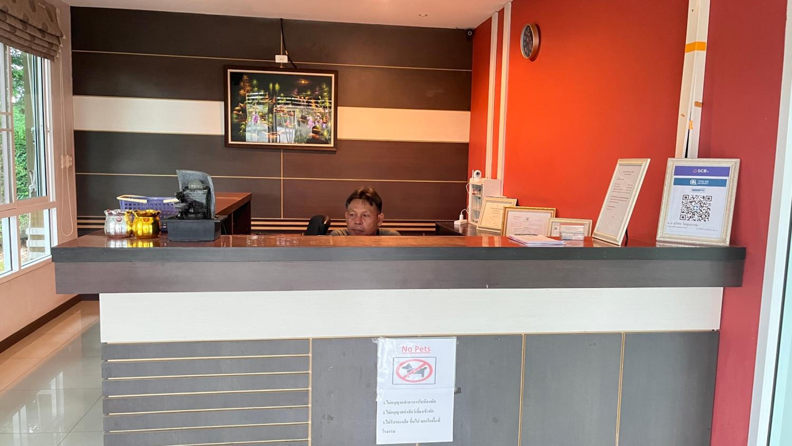 hotel reception