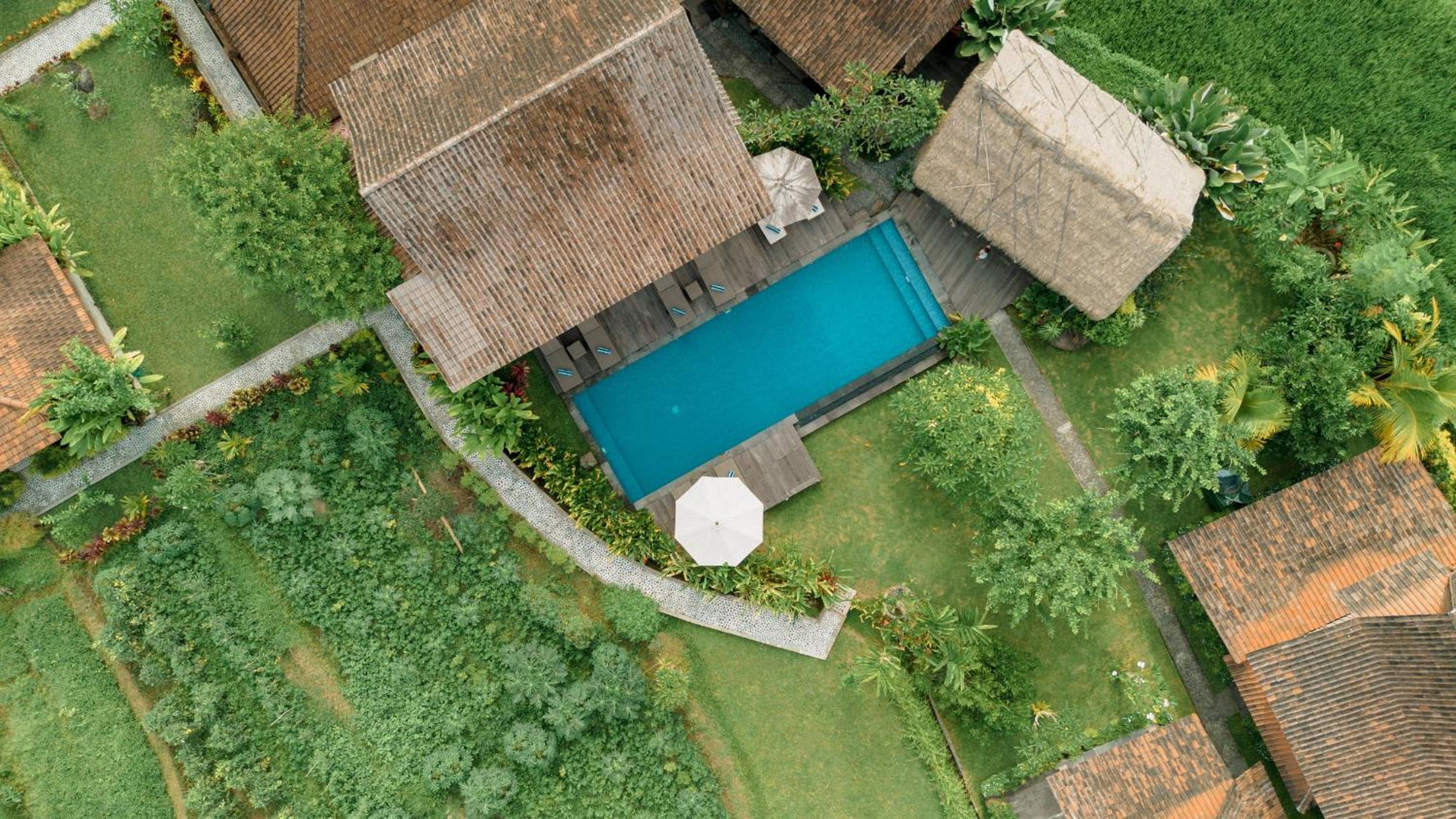 Kubu Sakian Villa and Restaurant Sidemen view 4