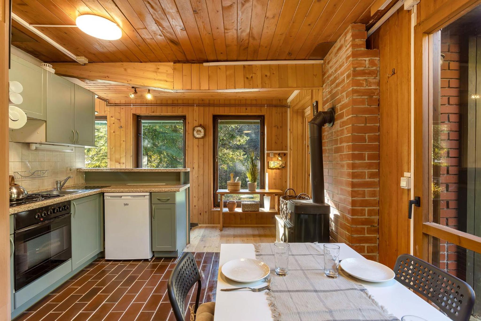Cabin by the river Polhov Gradec
