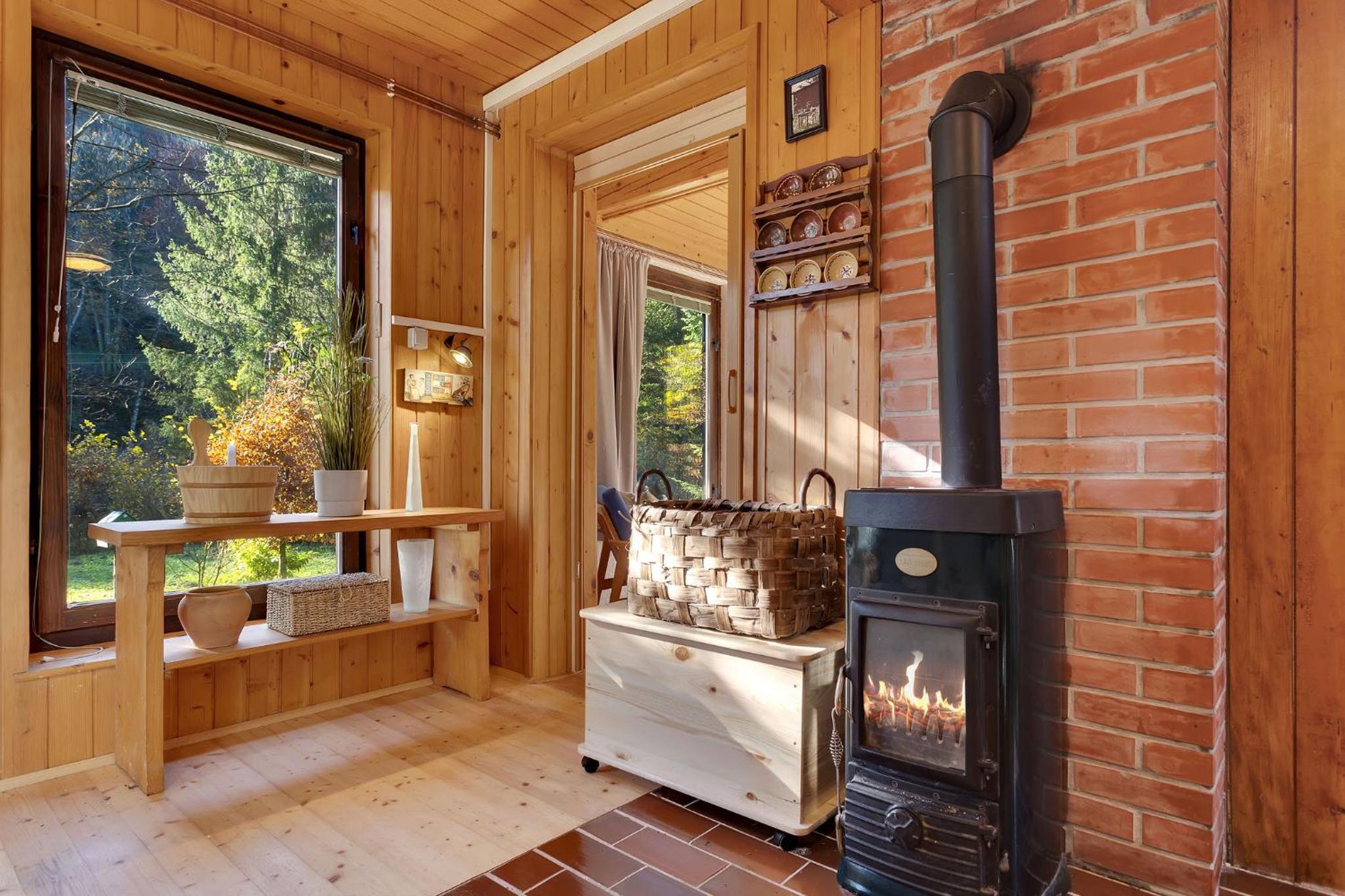 Cabin by the river Polhov Gradec