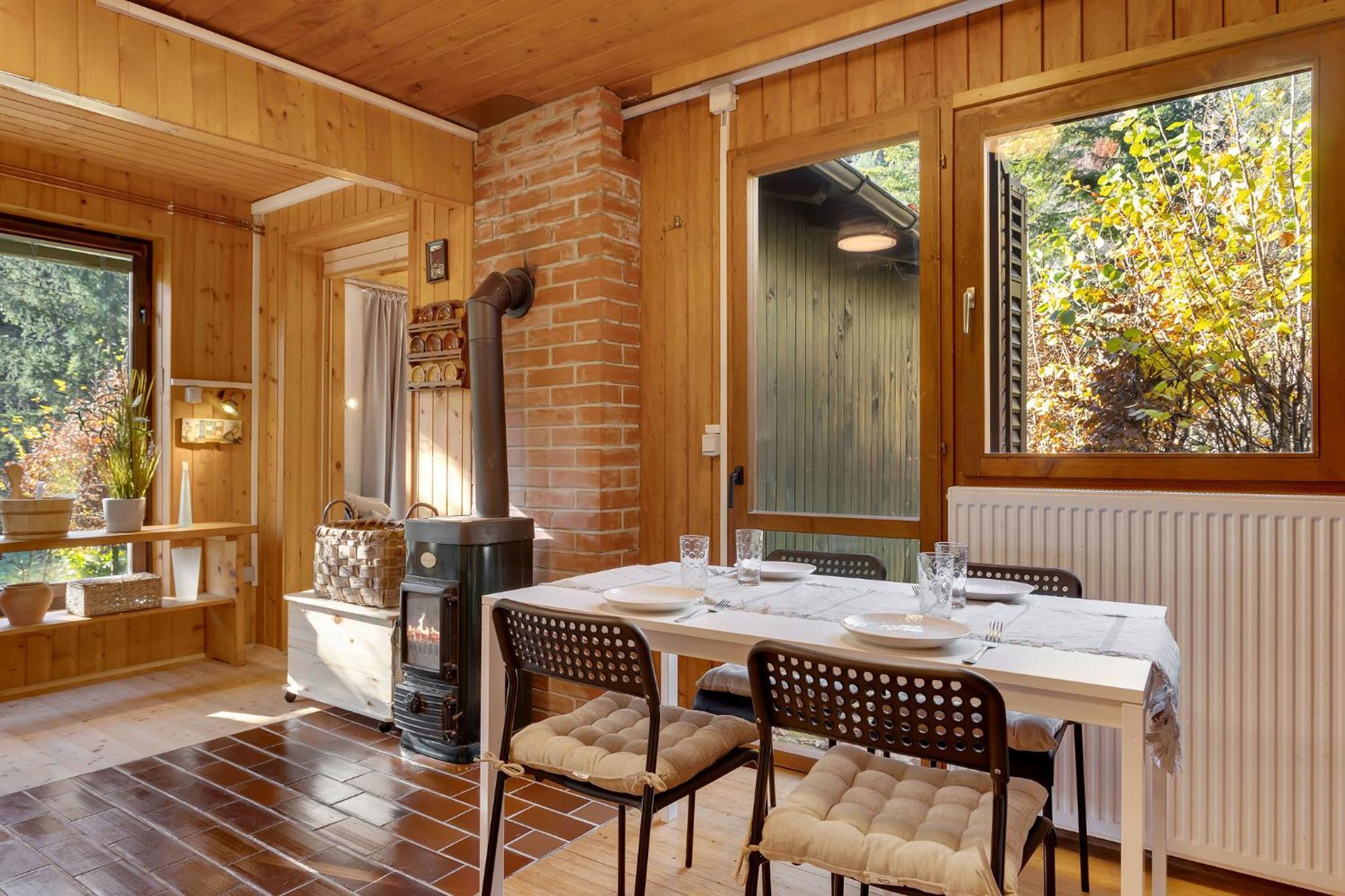 Cabin by the river Polhov Gradec