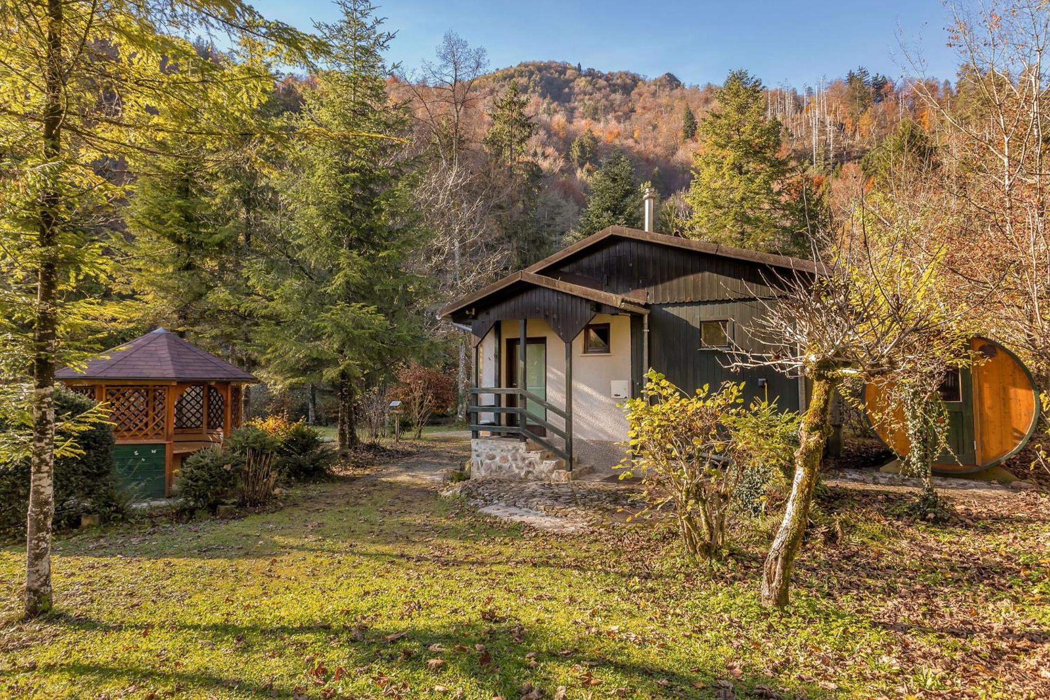 Cabin by the river Polhov Gradec