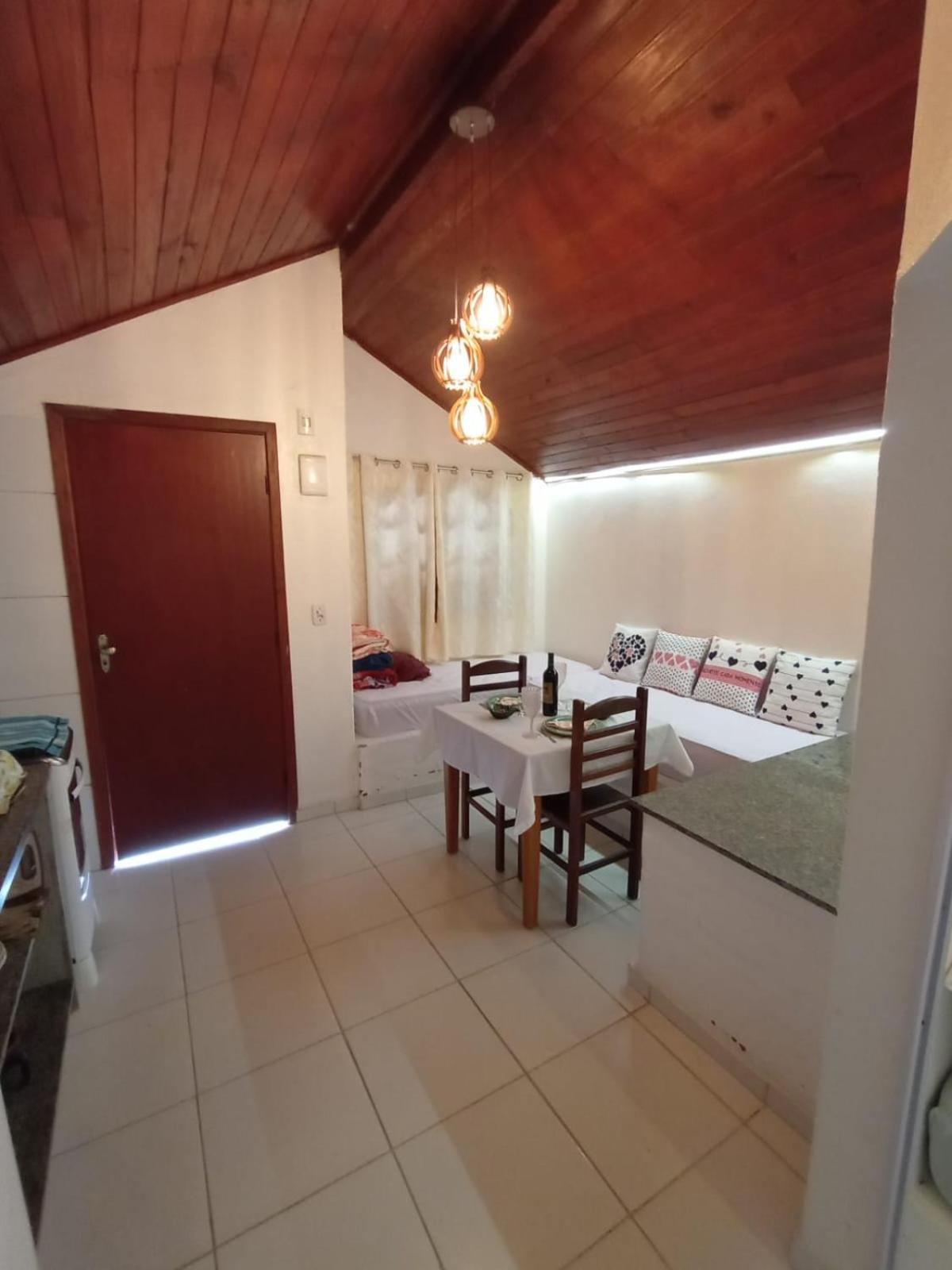 Casa da Vovó na Pousada Sitio Pauletto - com Cozinha, Churrasqueira e Decoração