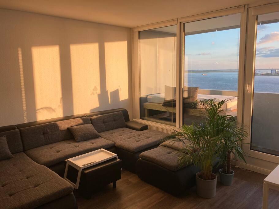 Über den Dächern von Bremerhaven