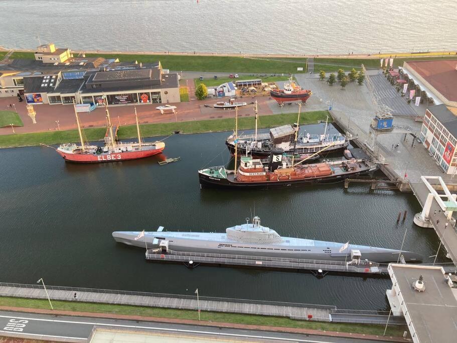 Über den Dächern von Bremerhaven