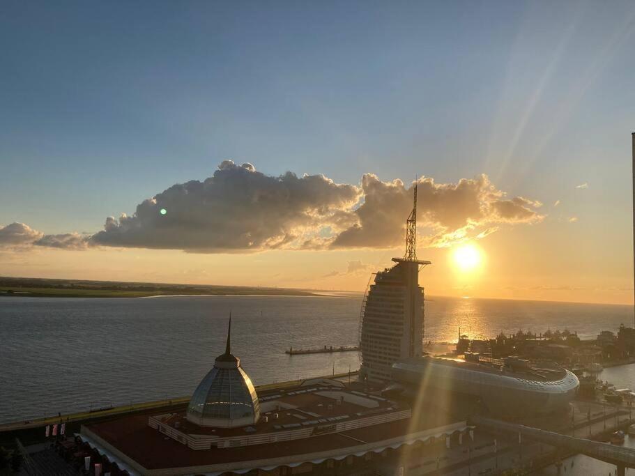 Über den Dächern von Bremerhaven